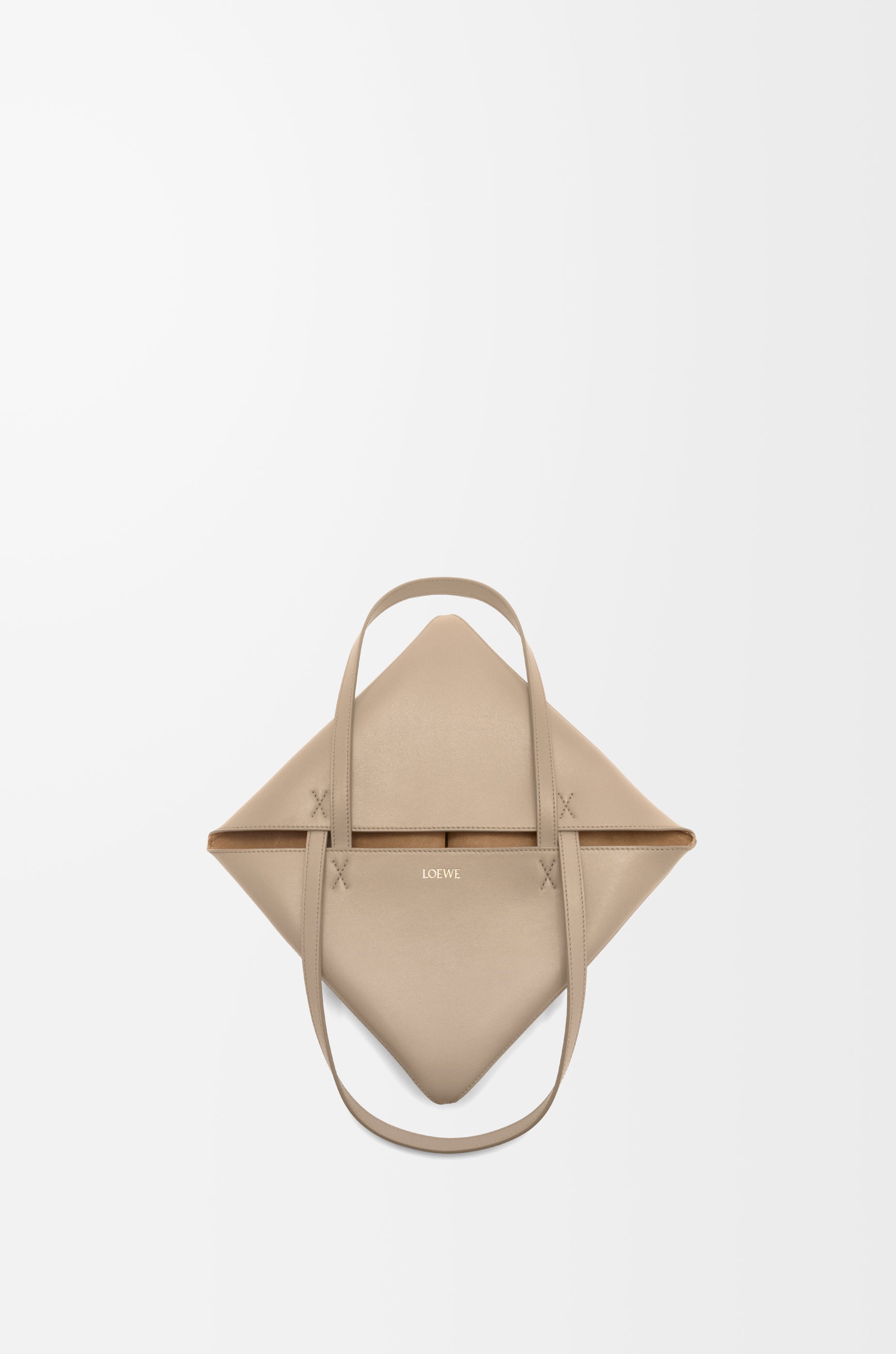 Loewe Medium Puzzle Fold tote in shiny calfskin