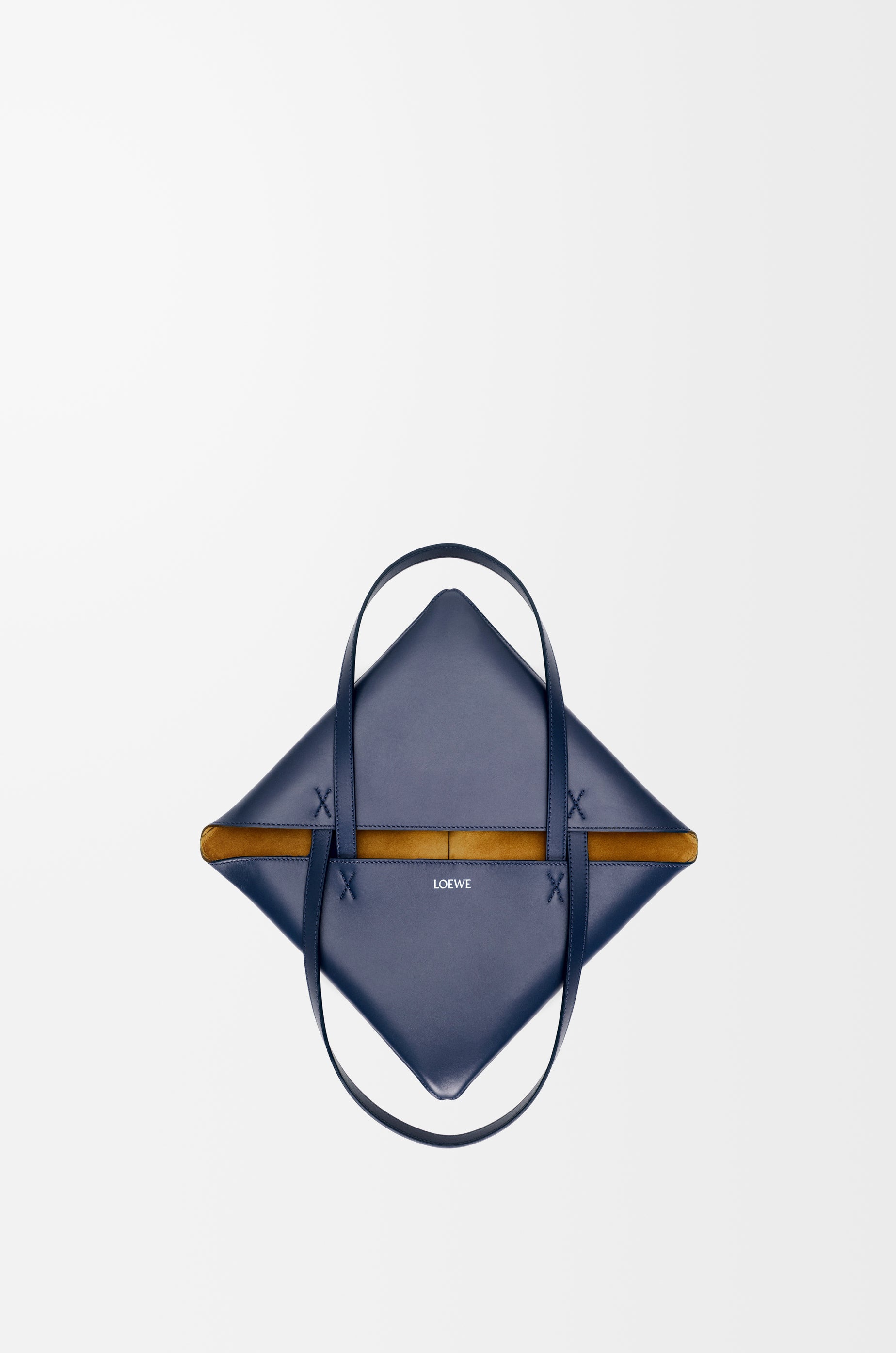 Loewe Medium Puzzle Fold tote in shiny calfskin