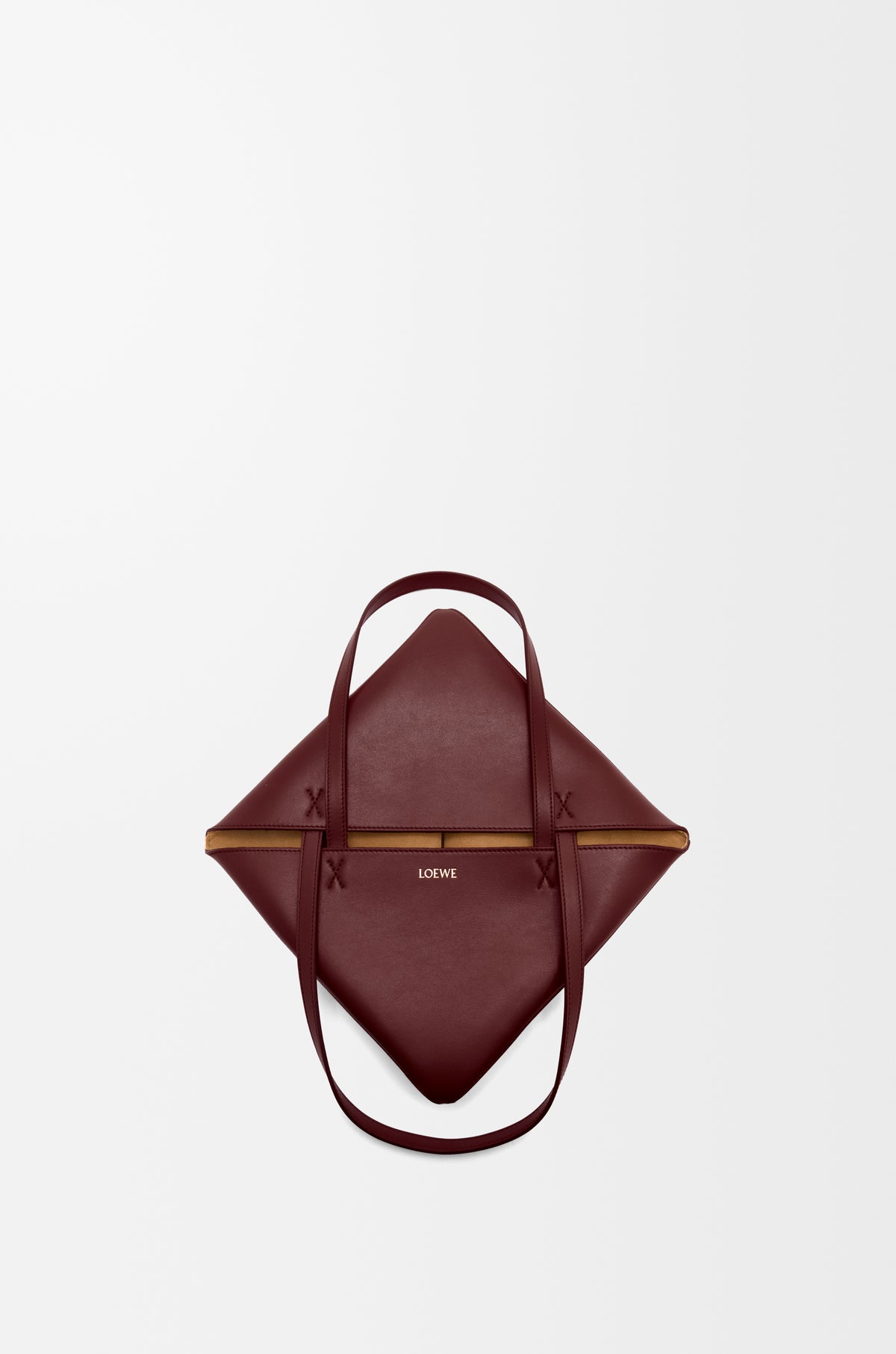 Loewe Medium Puzzle Fold tote in shiny calfskin