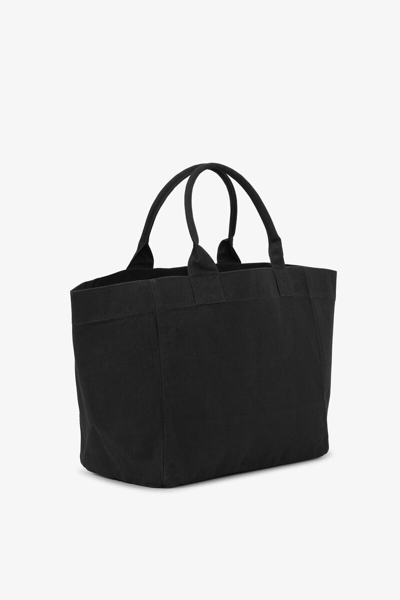 Ganni Phantom Black Xxl Tote