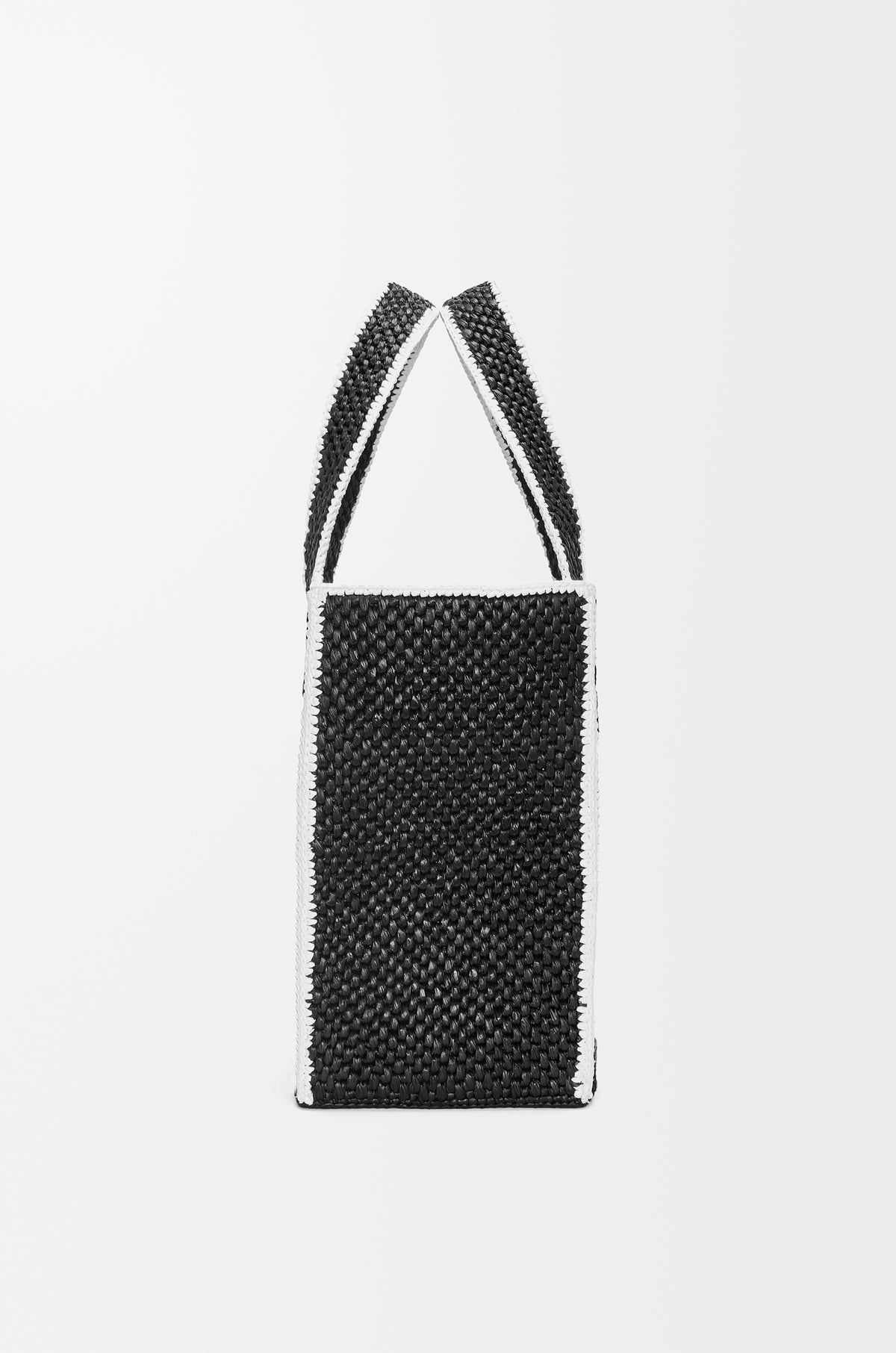 Loewe Large LOEWE Font Tote in raffia