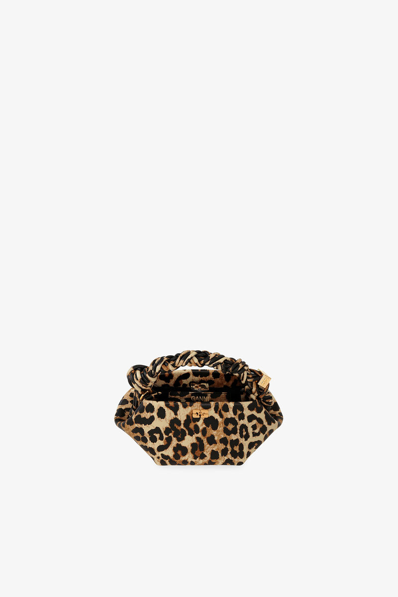 Ganni Leopard Mini Bou Bag