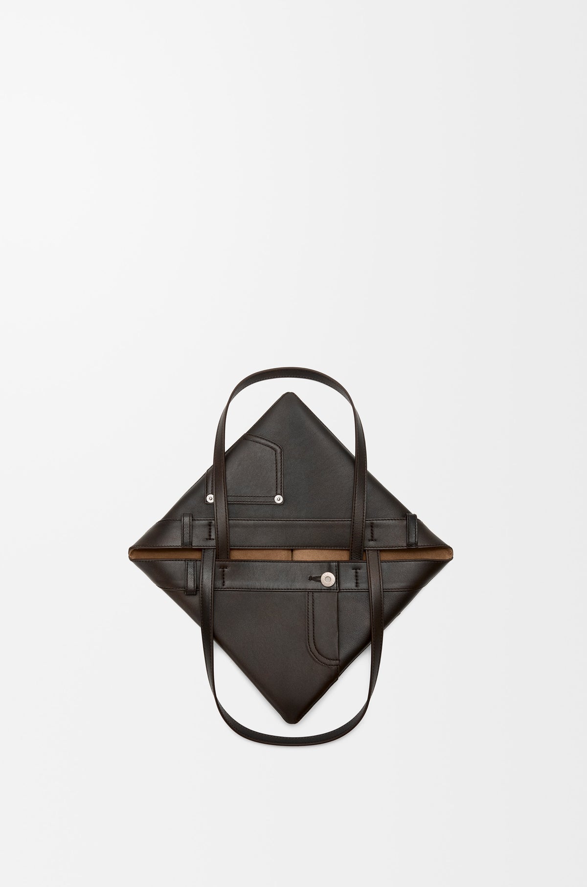 Loewe Panta medium Puzzle Fold tote in shiny calfskin