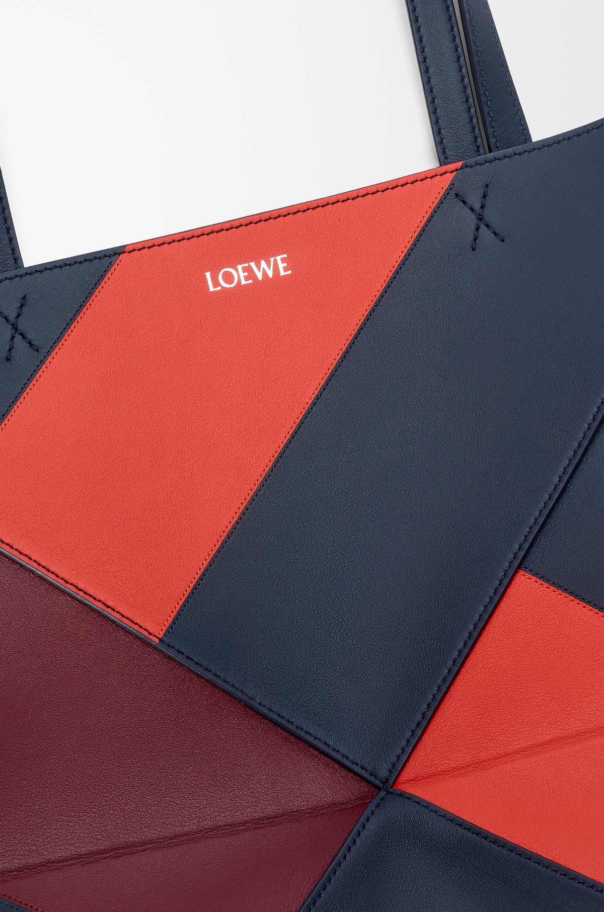 Loewe Medium Puzzle Fold tote in classic calfskin