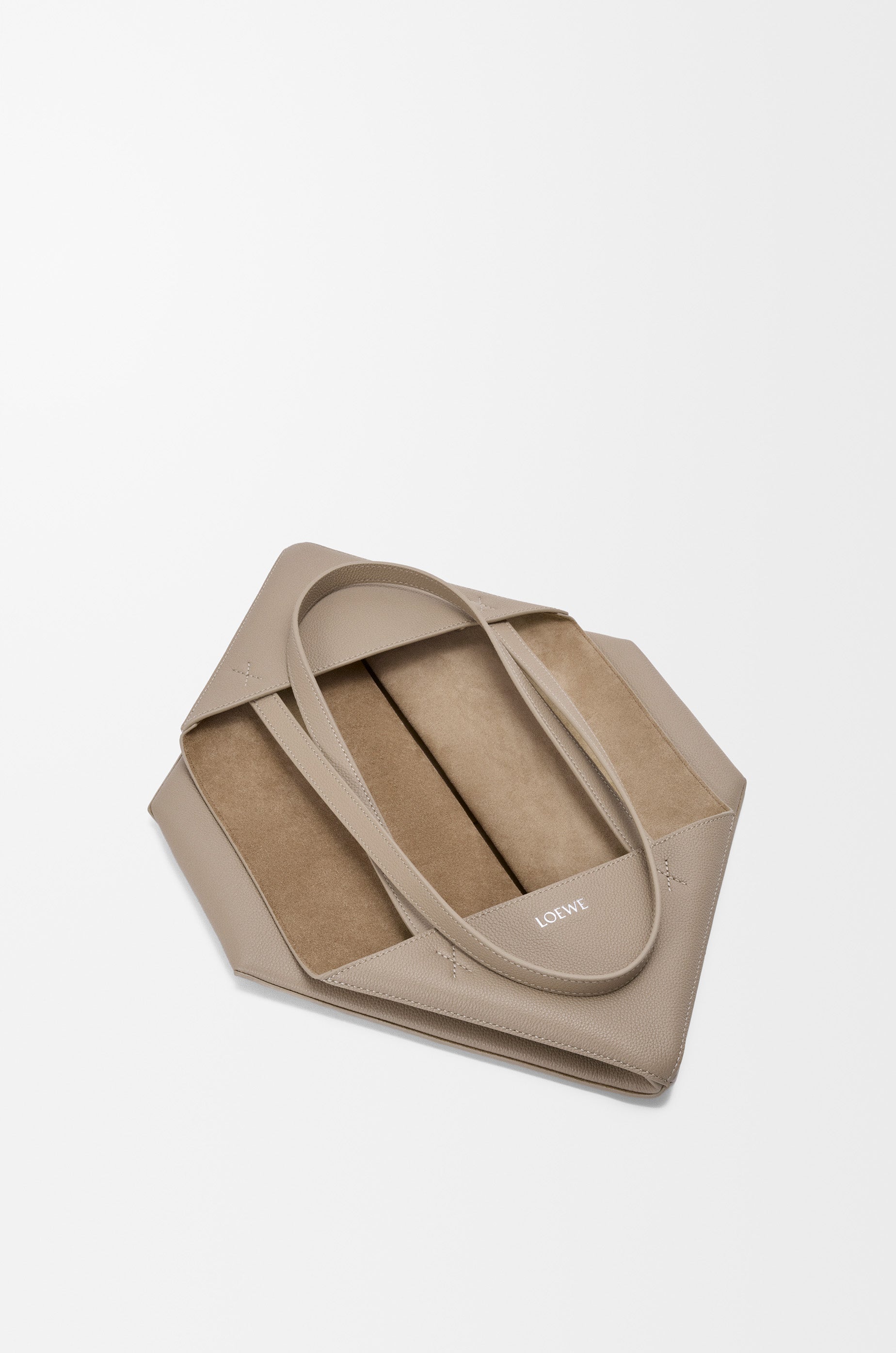 Loewe Medium horizontal Puzzle Fold tote in soft grained calfskin