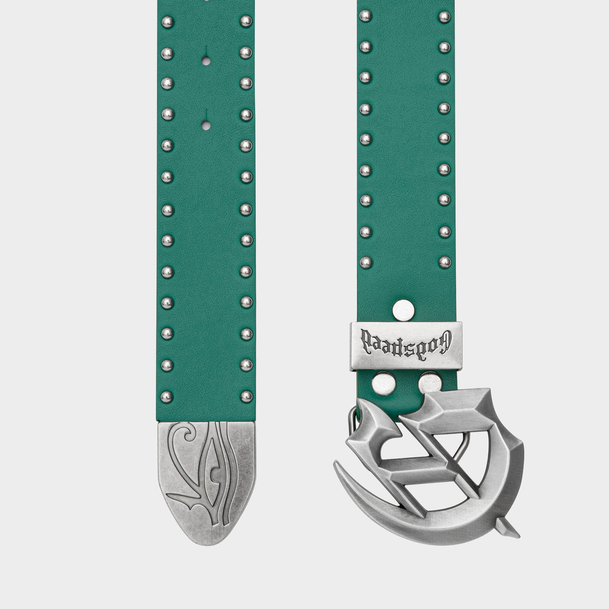 Godspeed Forged GS Studded Belt (Teal)