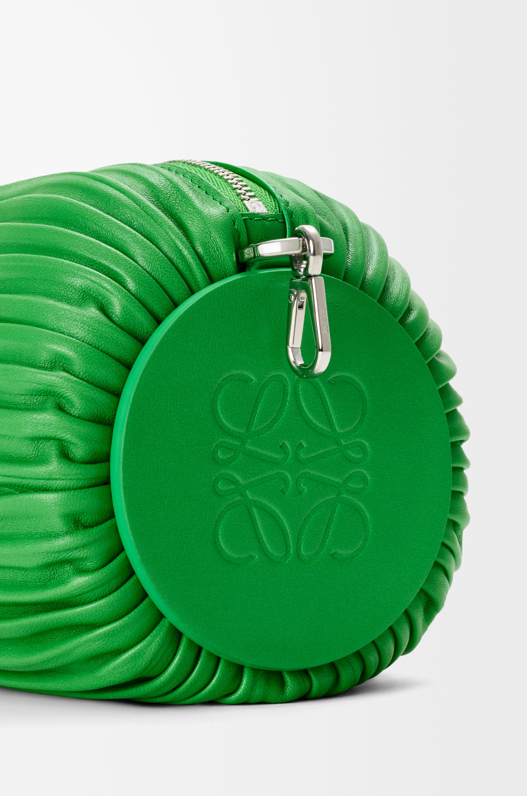 Loewe Bracelet Pouch in pleated nappa lambskin