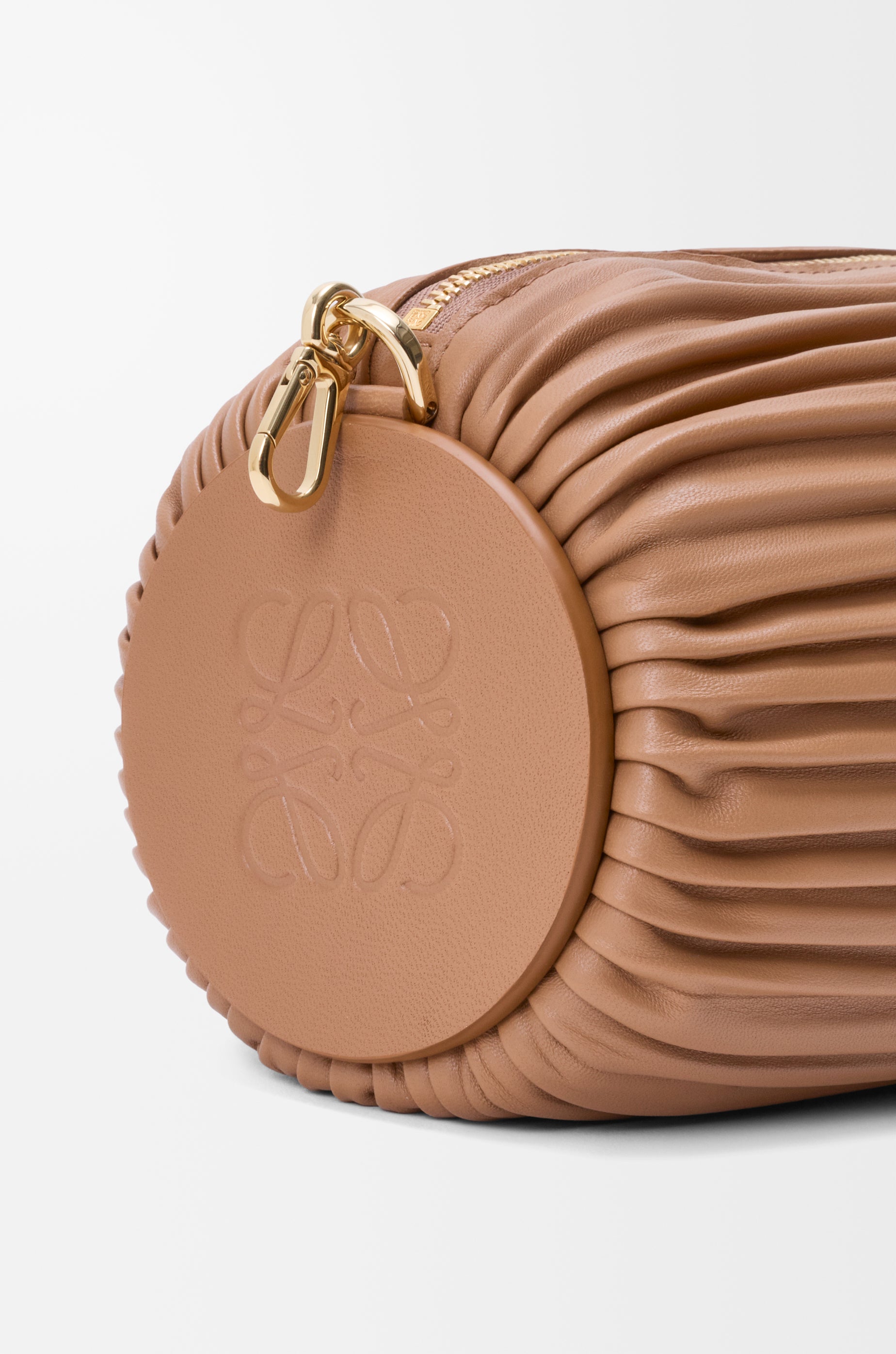 Loewe Bracelet Pouch in pleated nappa lambskin