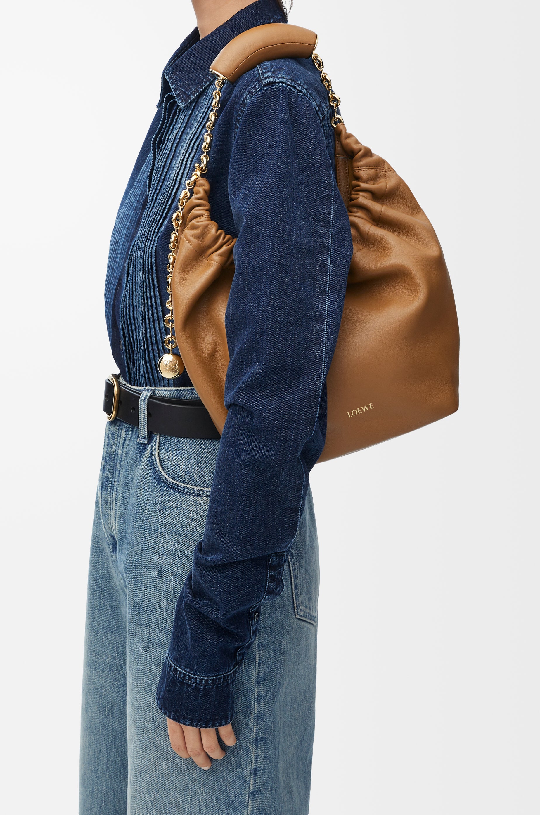 Loewe Small Squeeze bag in mellow nappa lambskin