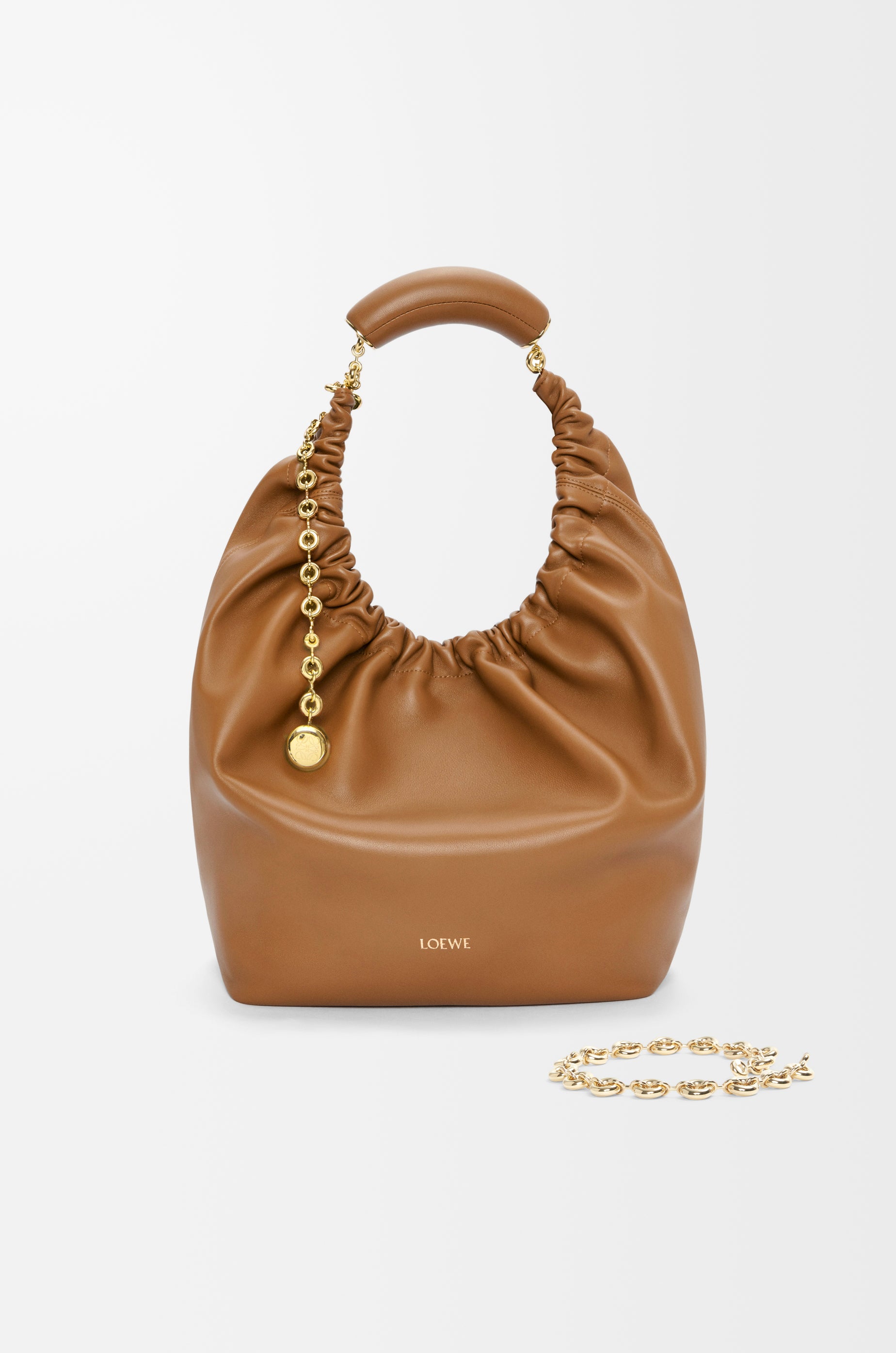 Loewe Medium Squeeze bag in mellow nappa lambskin