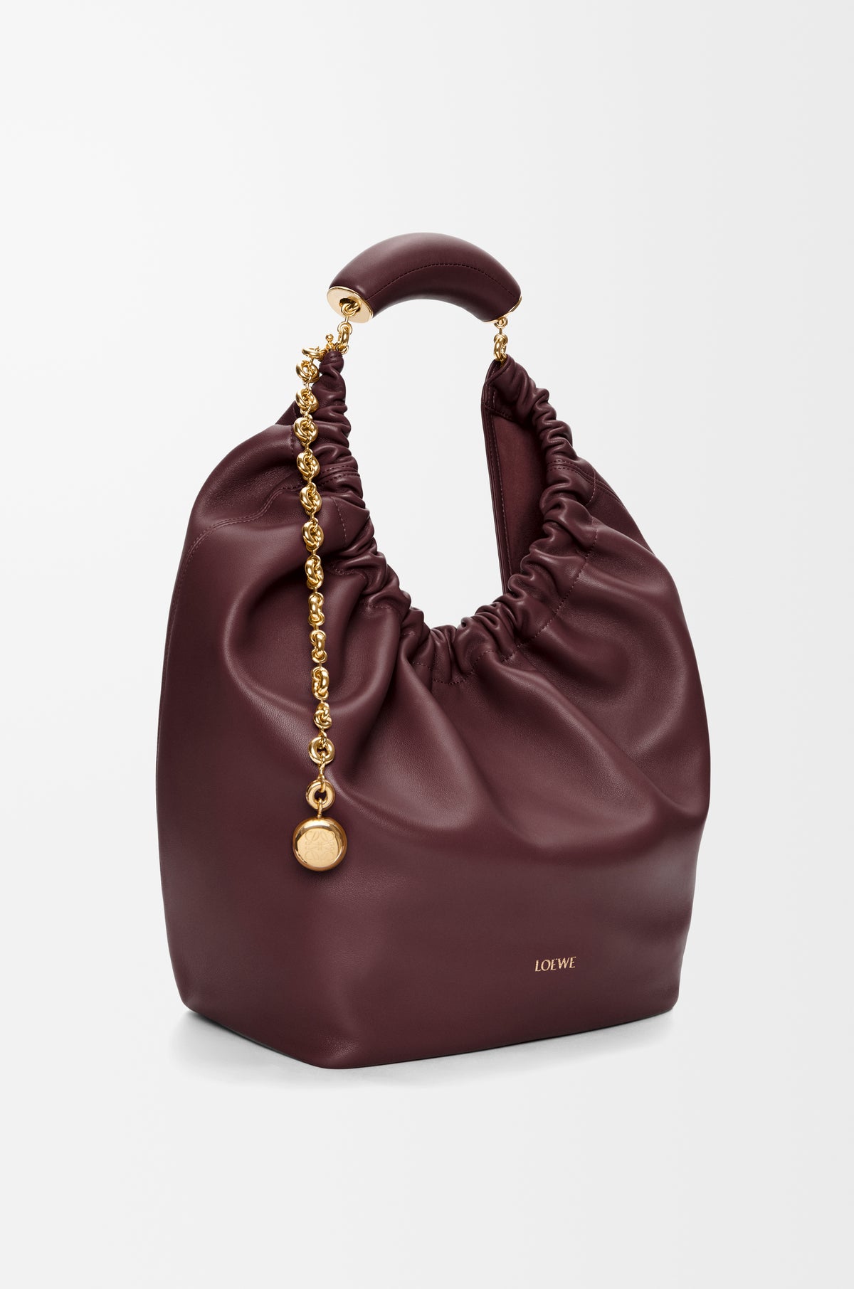 Loewe Medium Squeeze bag in mellow nappa lambskin