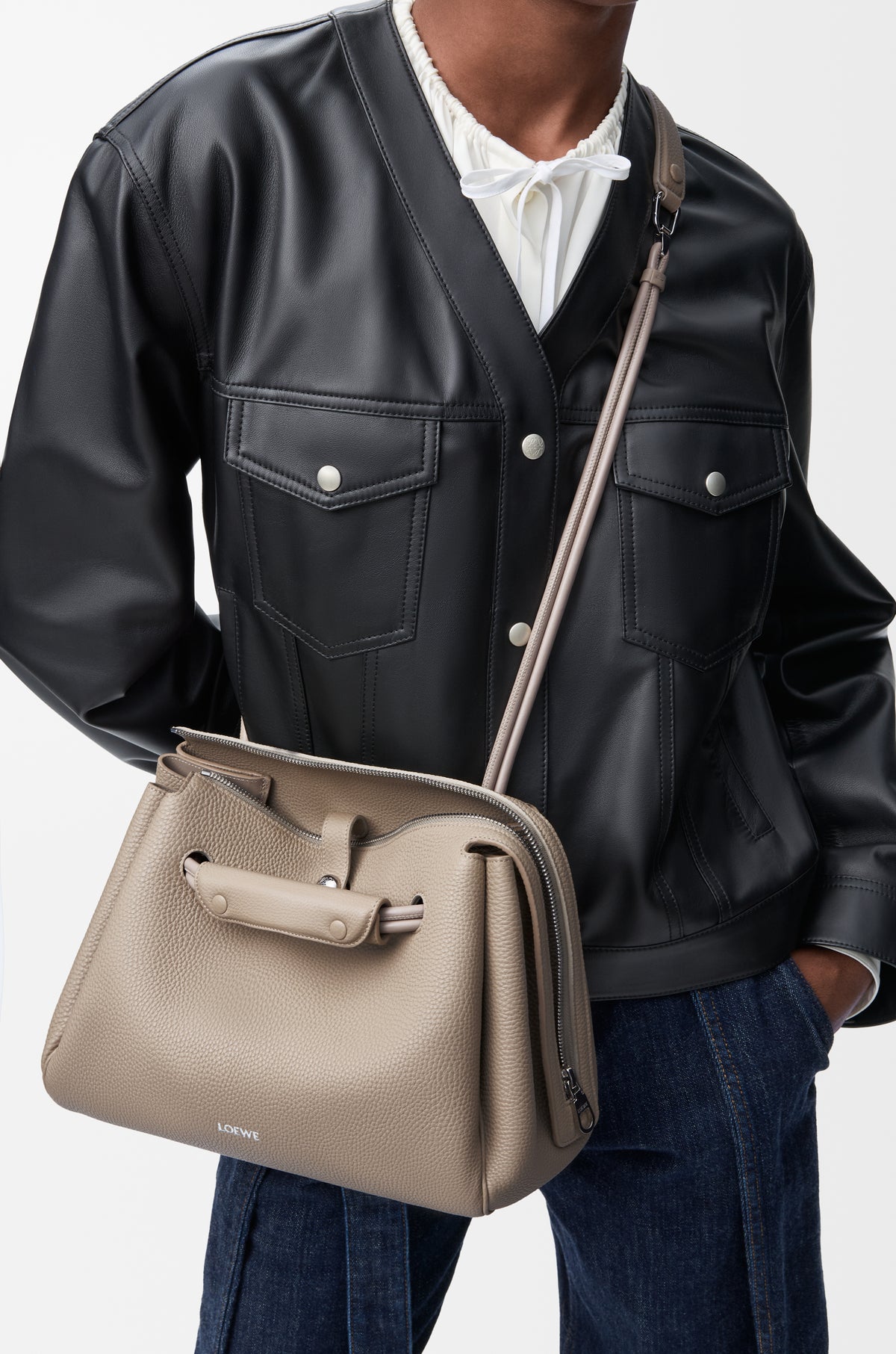 Loewe Medium Madrid bag in supple grained calfskin