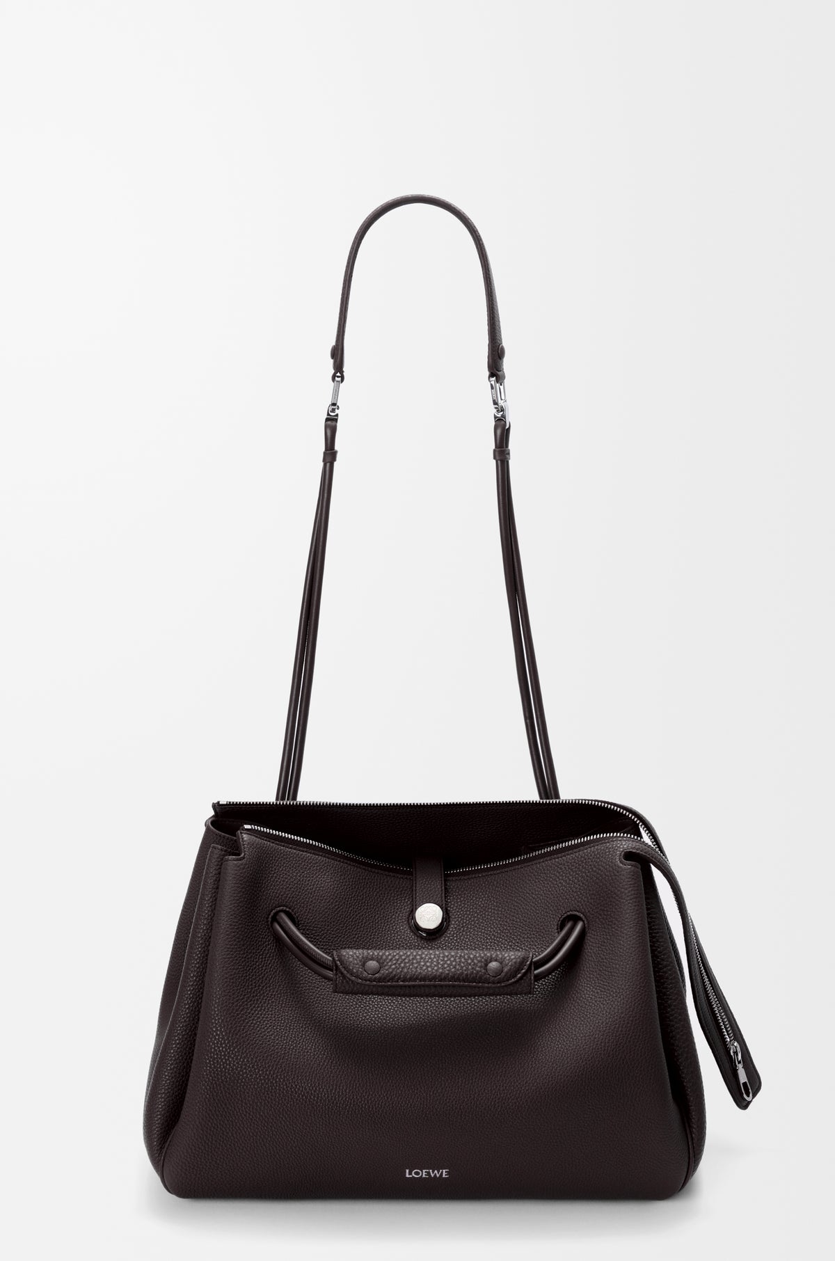 Loewe Large Madrid bag in supple grained calfskin