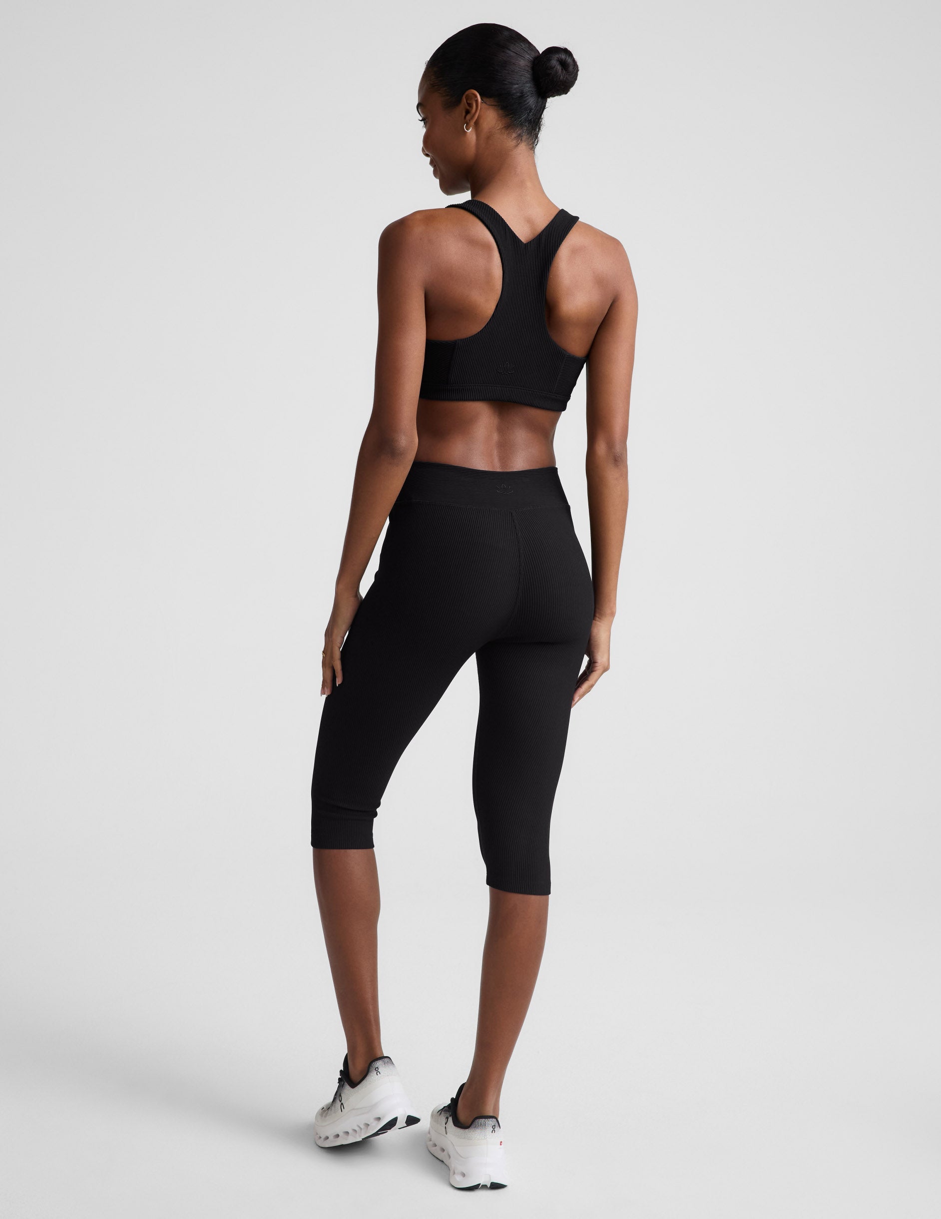 Beyond Yoga Impulse Ribbed VWaist Pedal Pusher Legging Women's