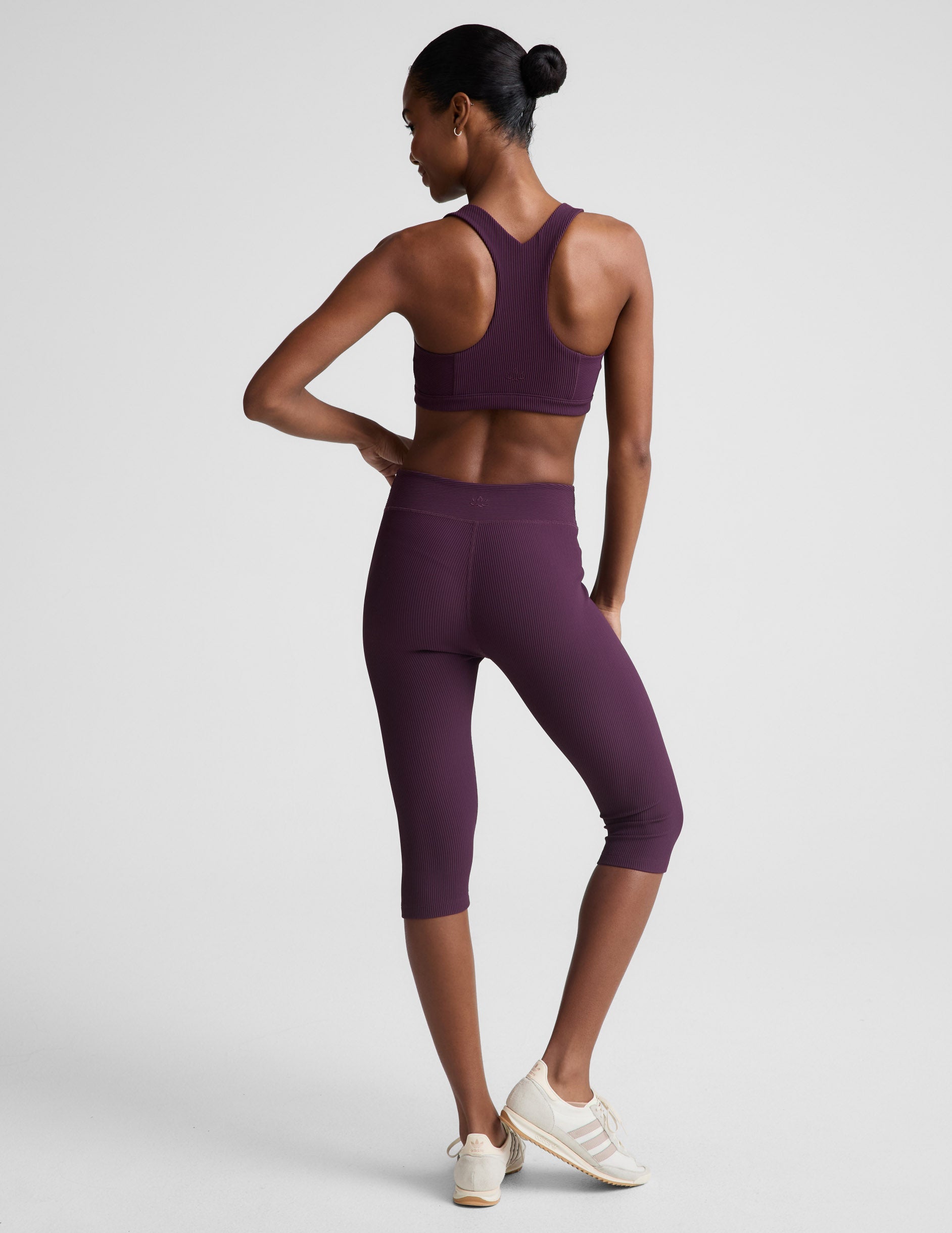 Beyond Yoga Impulse Ribbed VWaist Pedal Pusher Legging Women's