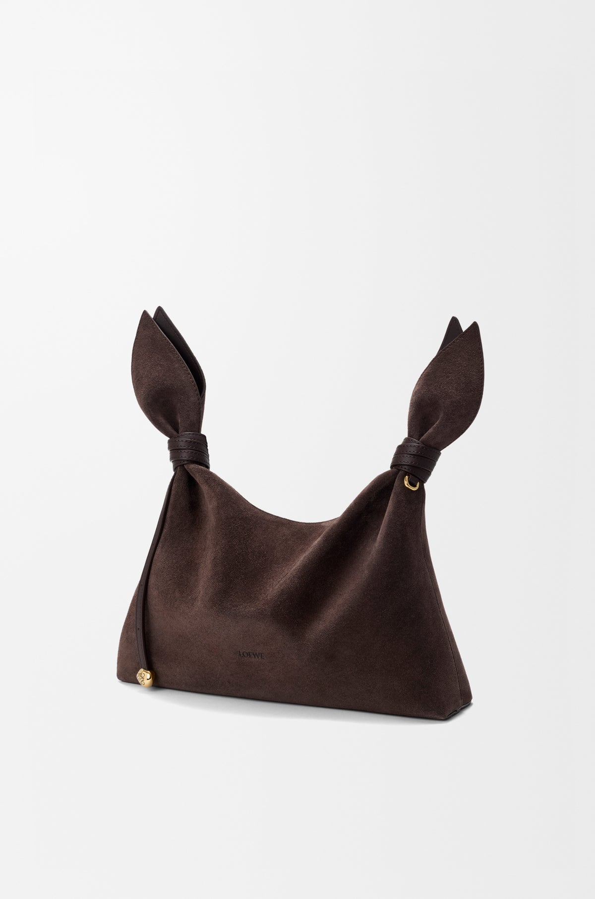 Loewe Medium Scarf bag in suede