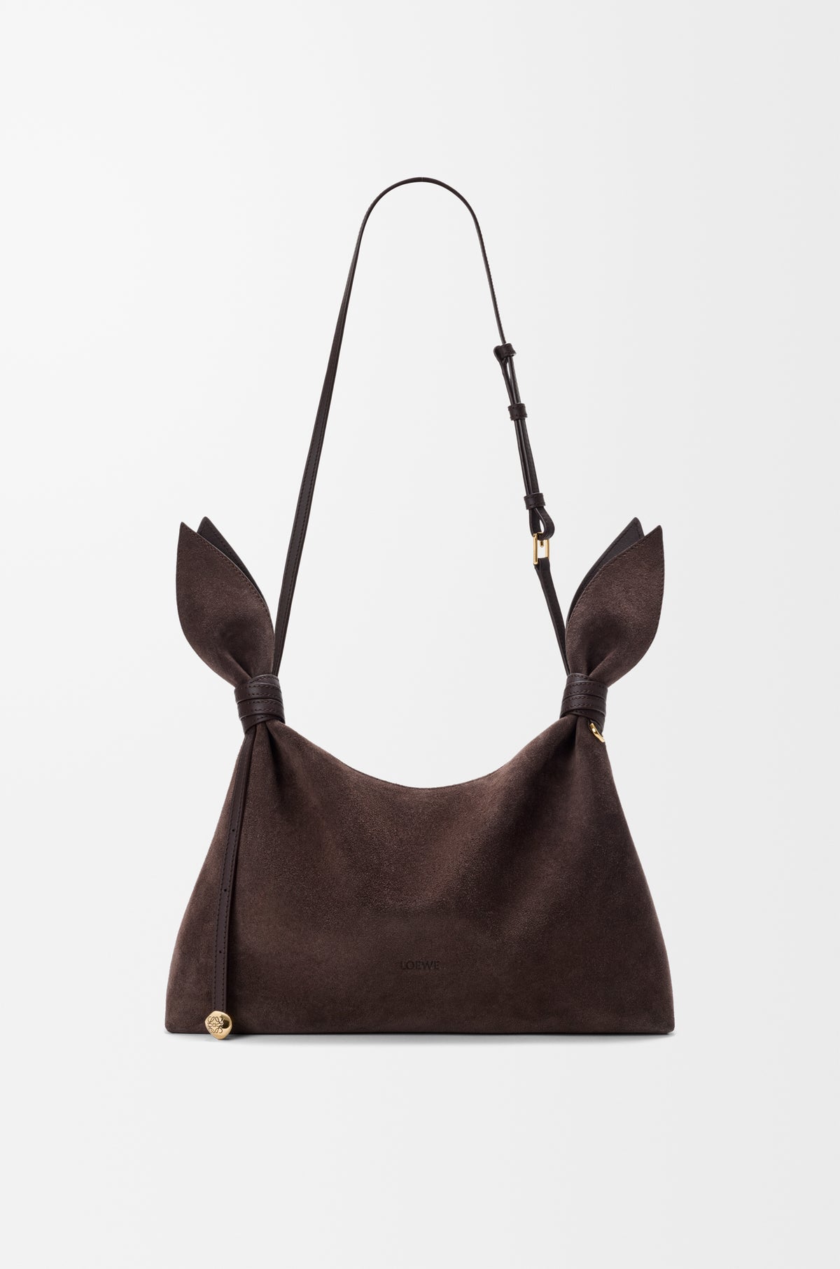 Loewe Medium Scarf bag in suede