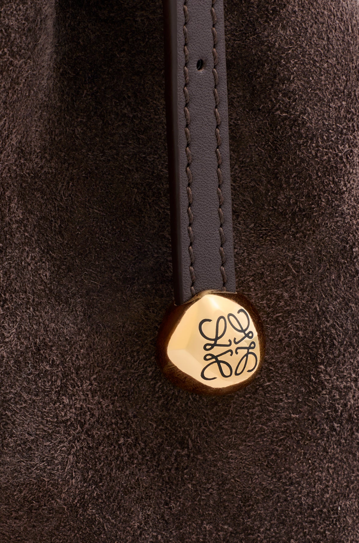Loewe Medium Scarf bag in suede
