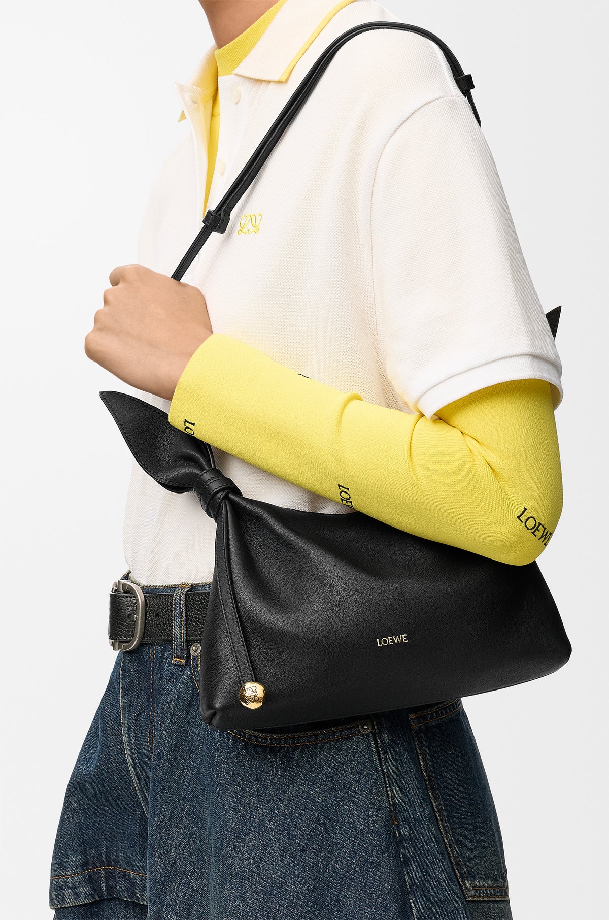 Loewe Mini Scarf bag in smooth calfskin