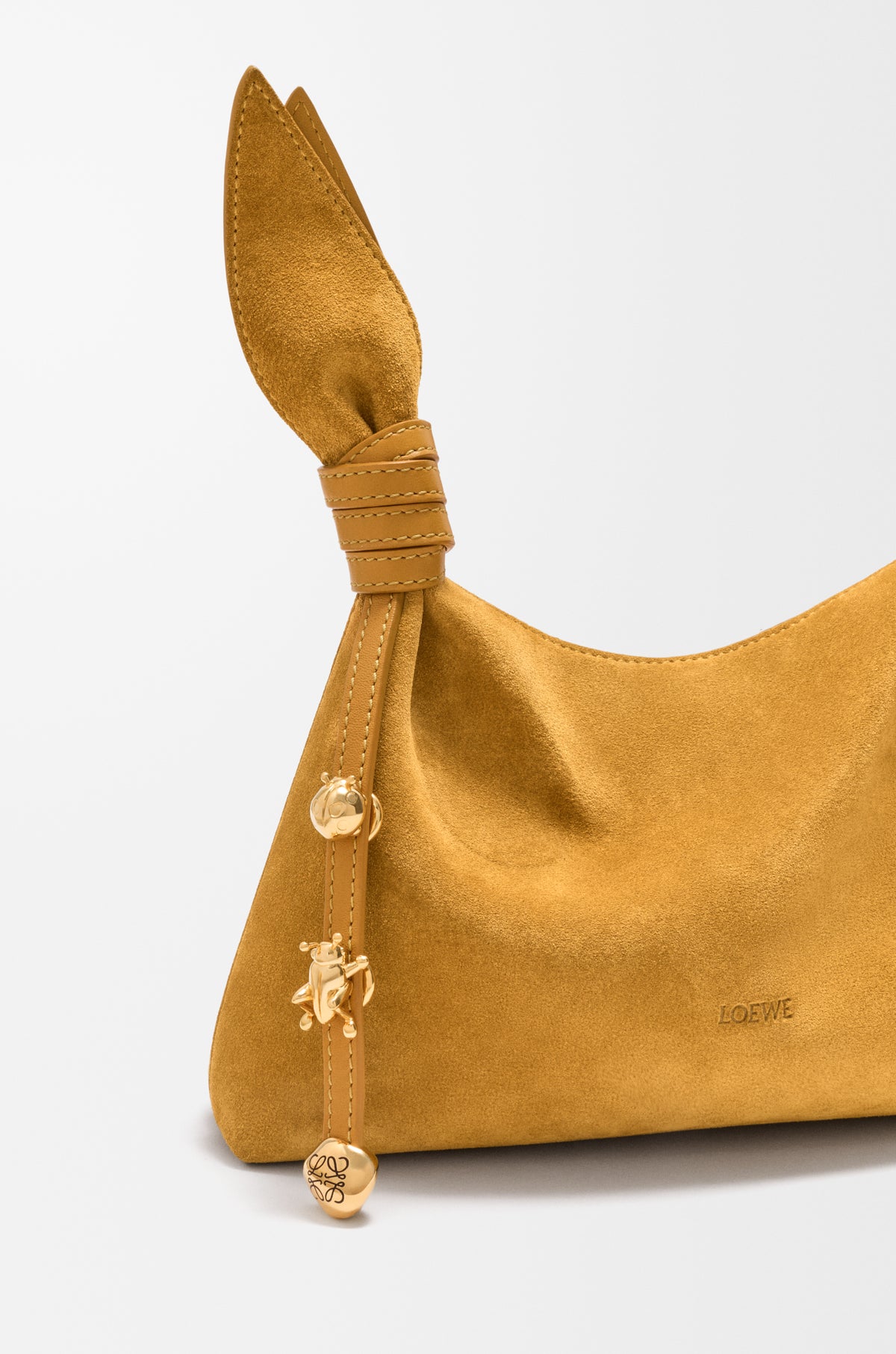 Loewe Mini Scarf bag in suede
