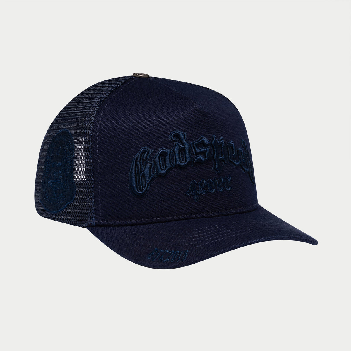 Godspeed Gs Forever Trucker Hat (Navy / Navy)