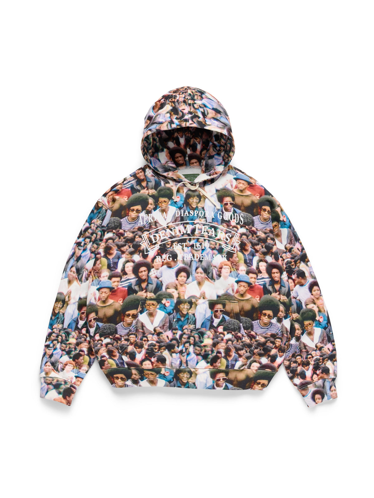 Denim Tears Harlem Festival ADG Stamp Hoodie