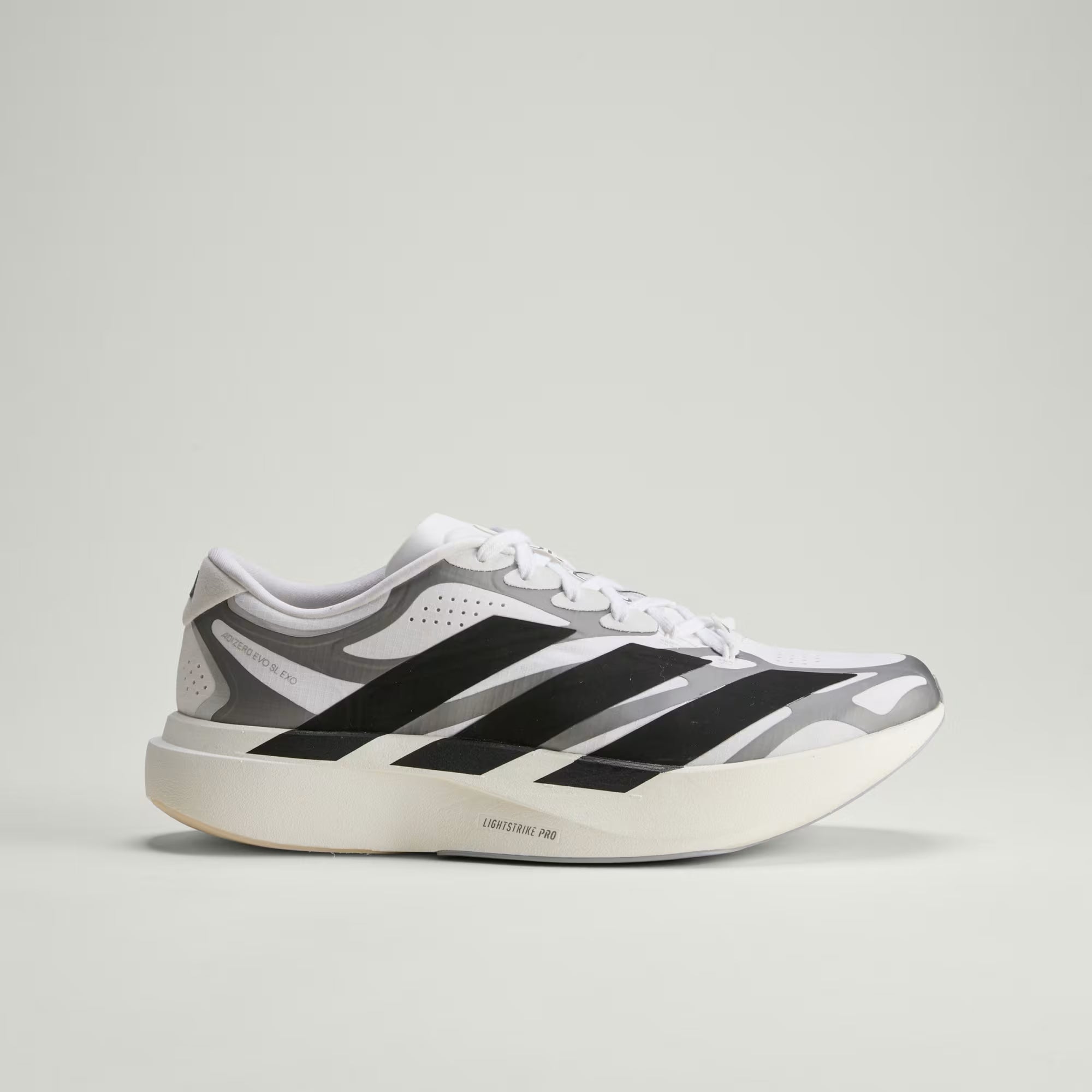 Adidas ADIZERO EVO SL EXO Cloud White Core Black – Kicks Machine