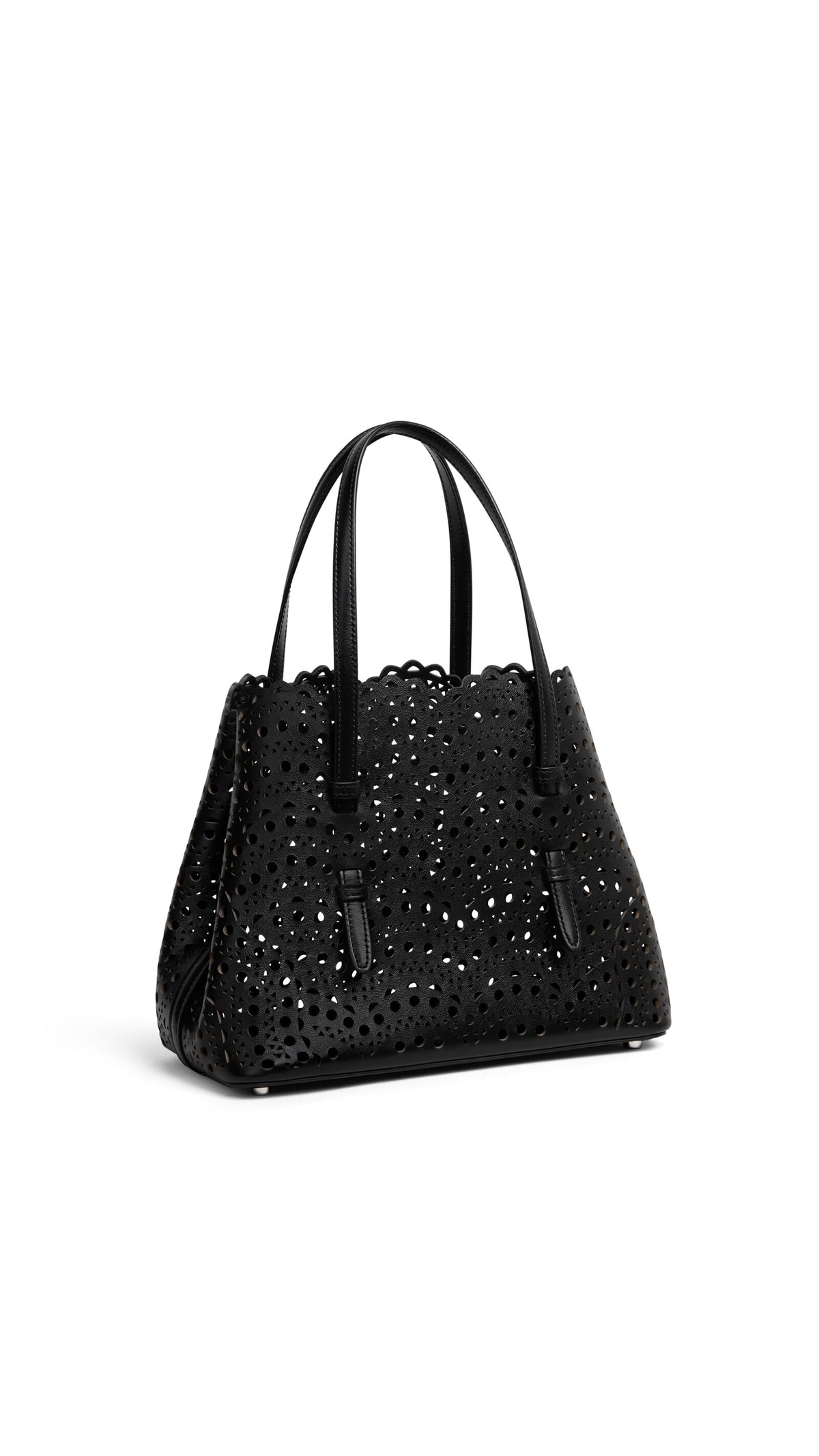 Alaïa Mina 25 Bag In Perforated Vienne Calfskin