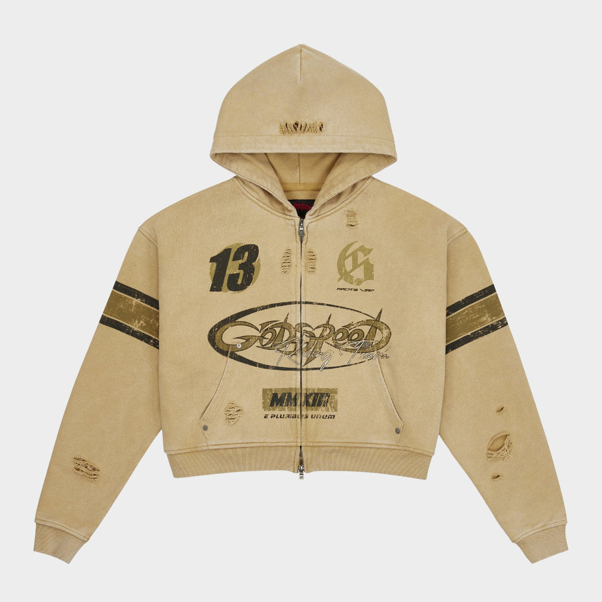 Godspeed Speedway Zip Hoodie (Sand)