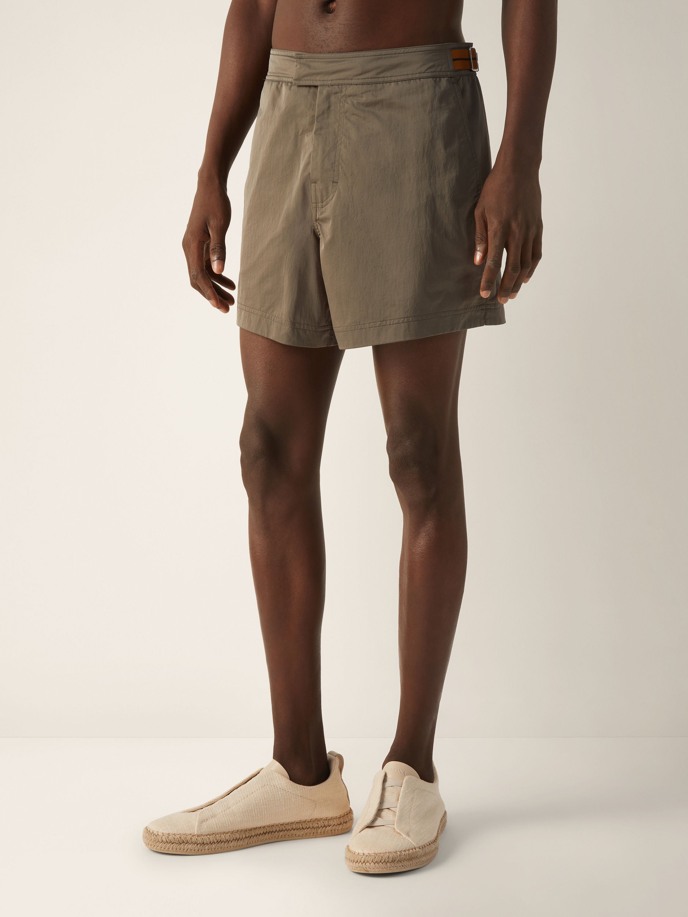 Zegna Zegna 232 Road Brand Mark Rio Swim Trunks