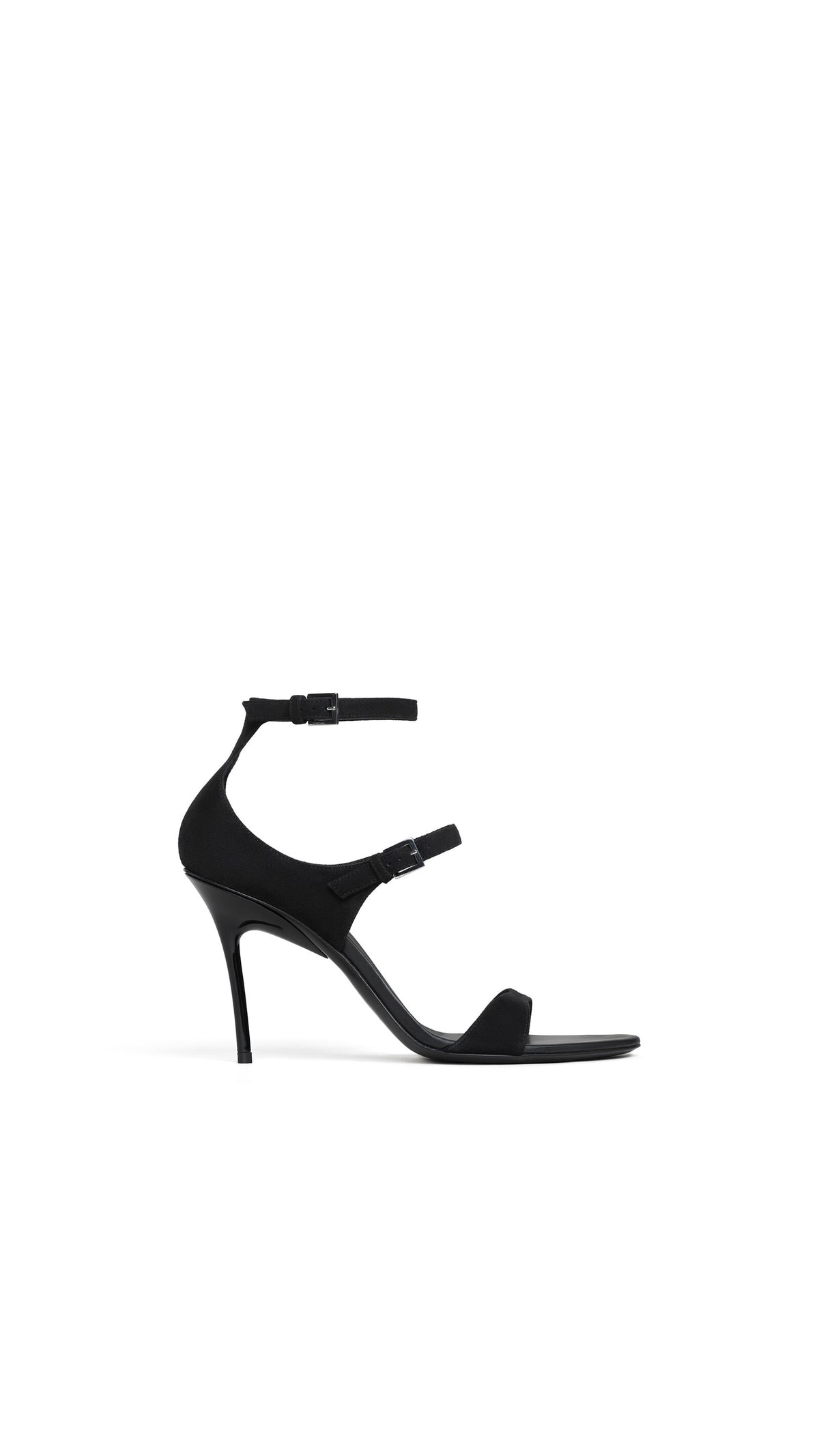 Alaïa Drop Strappy Sandals In Suede