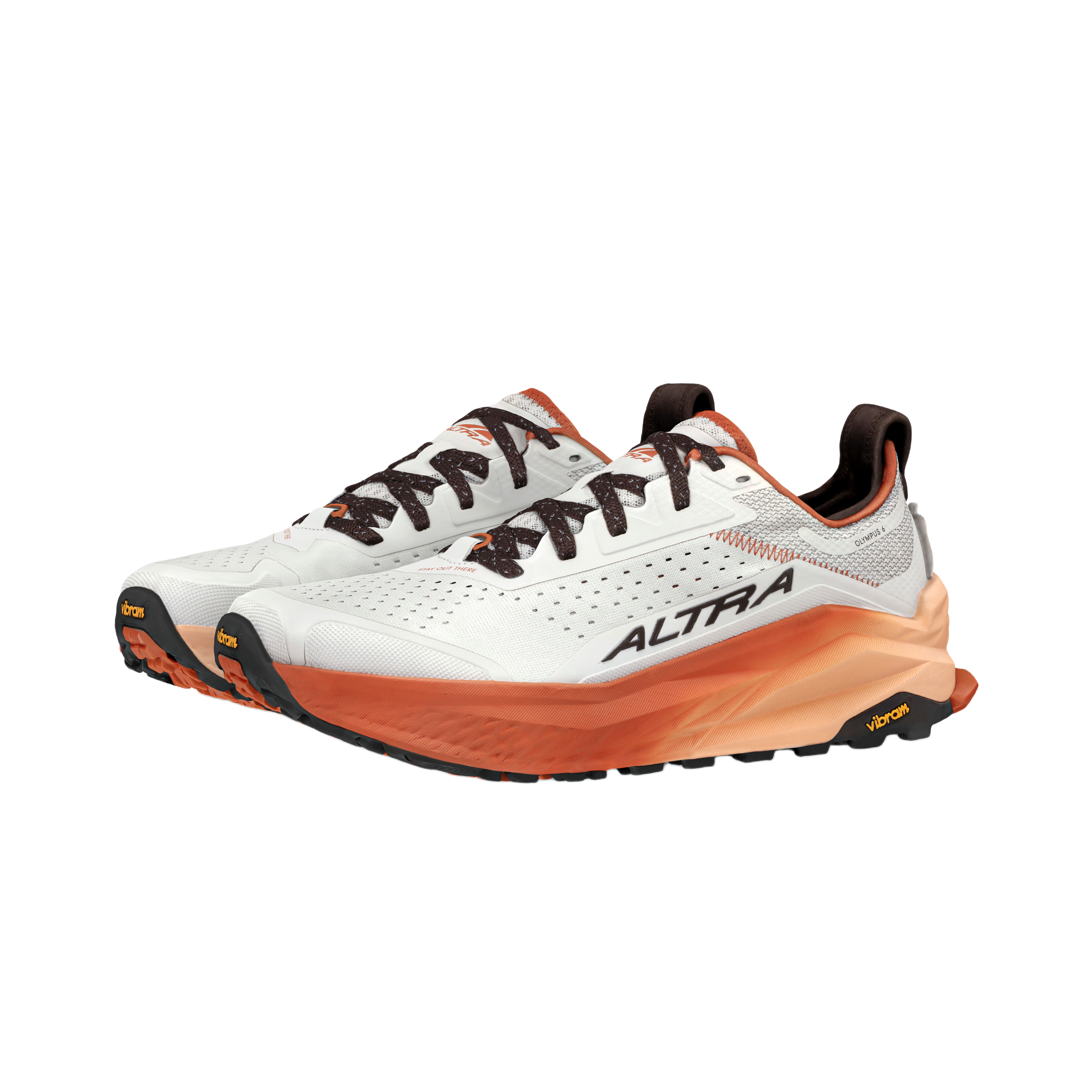 Altra Men's Olympus 6 Gray/Orange