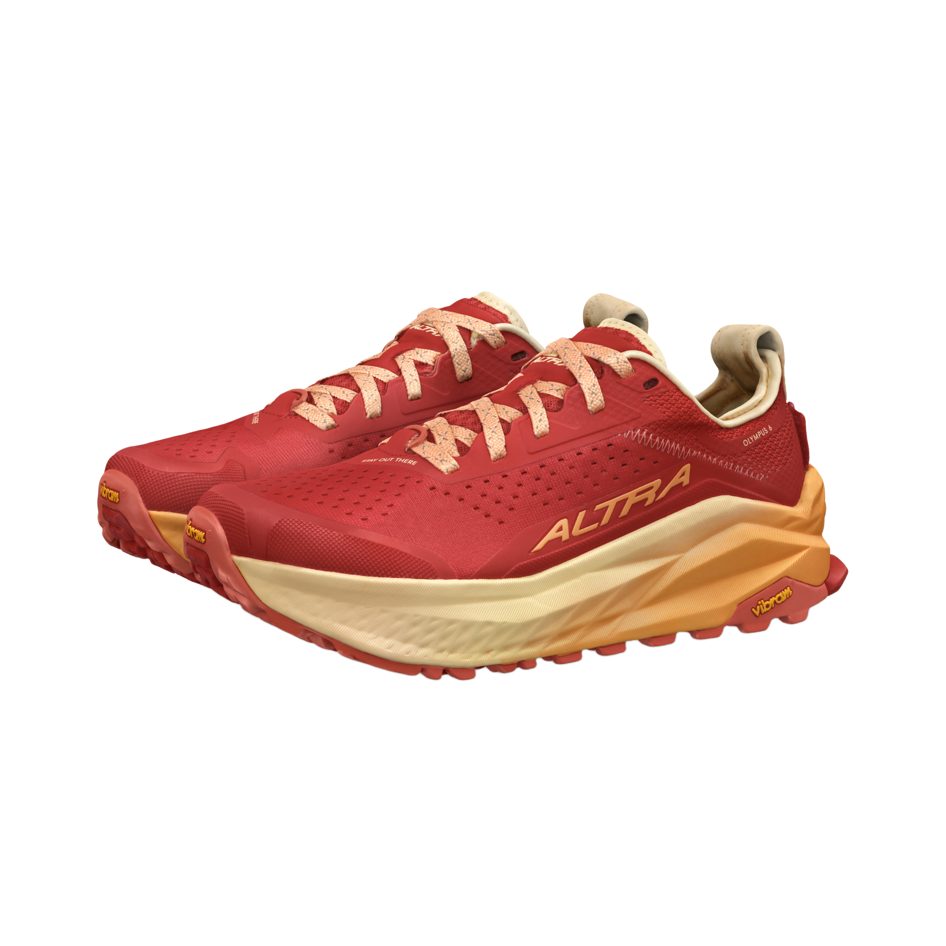 Altra Women's Olympus 6 Red/Orange
