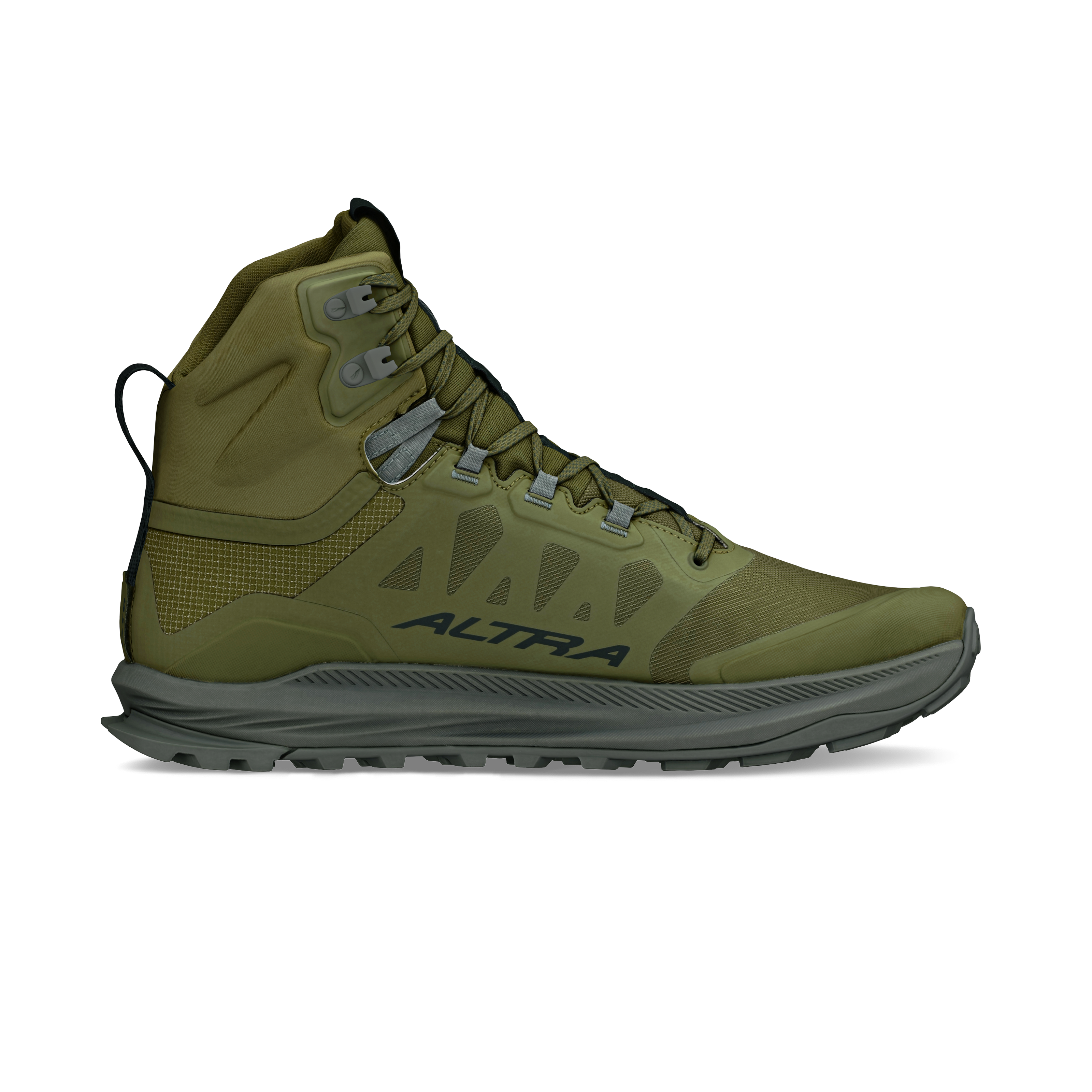 Altra Men's Lone Peak 9 Waterproof Mid Green
