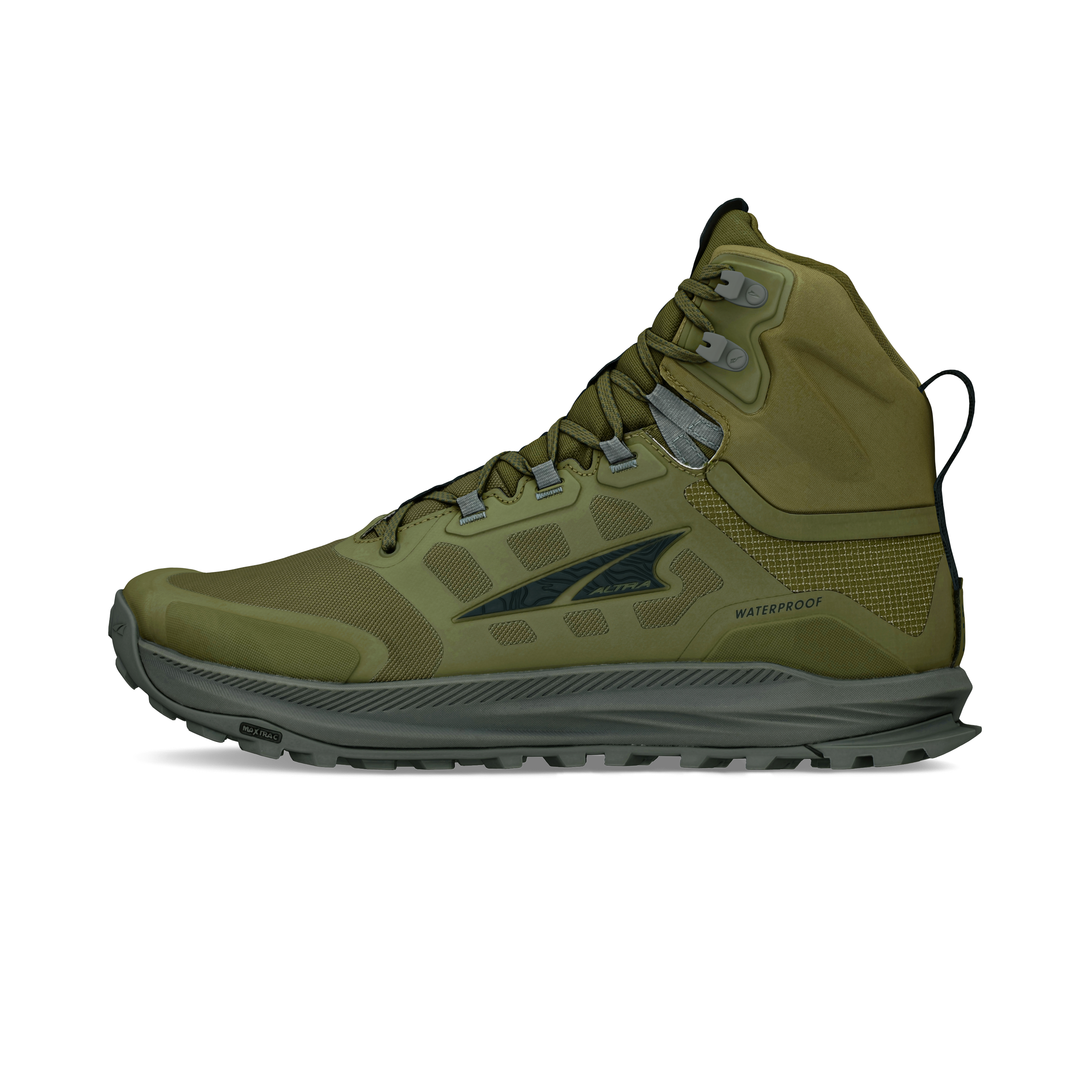 Altra Men's Lone Peak 9 Waterproof Mid Green