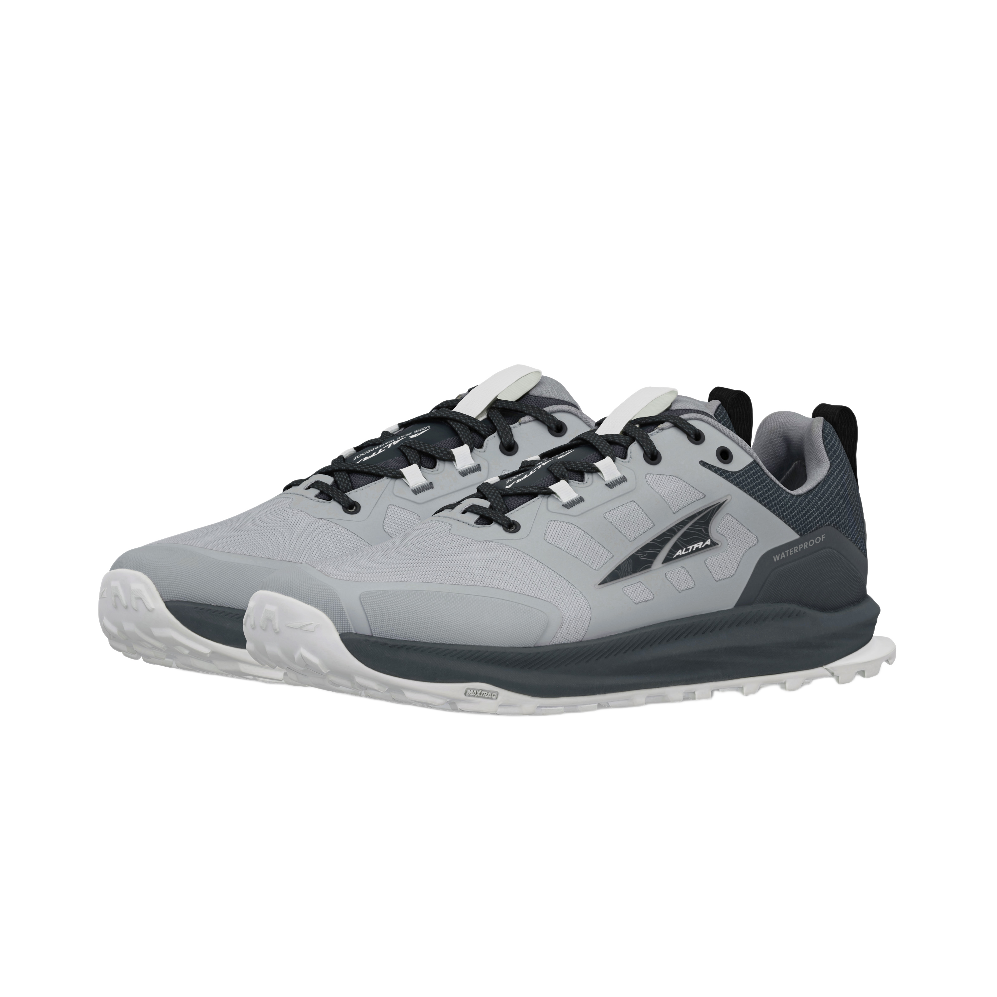 Altra Men's Lone Peak 9 Waterproof Low Gray