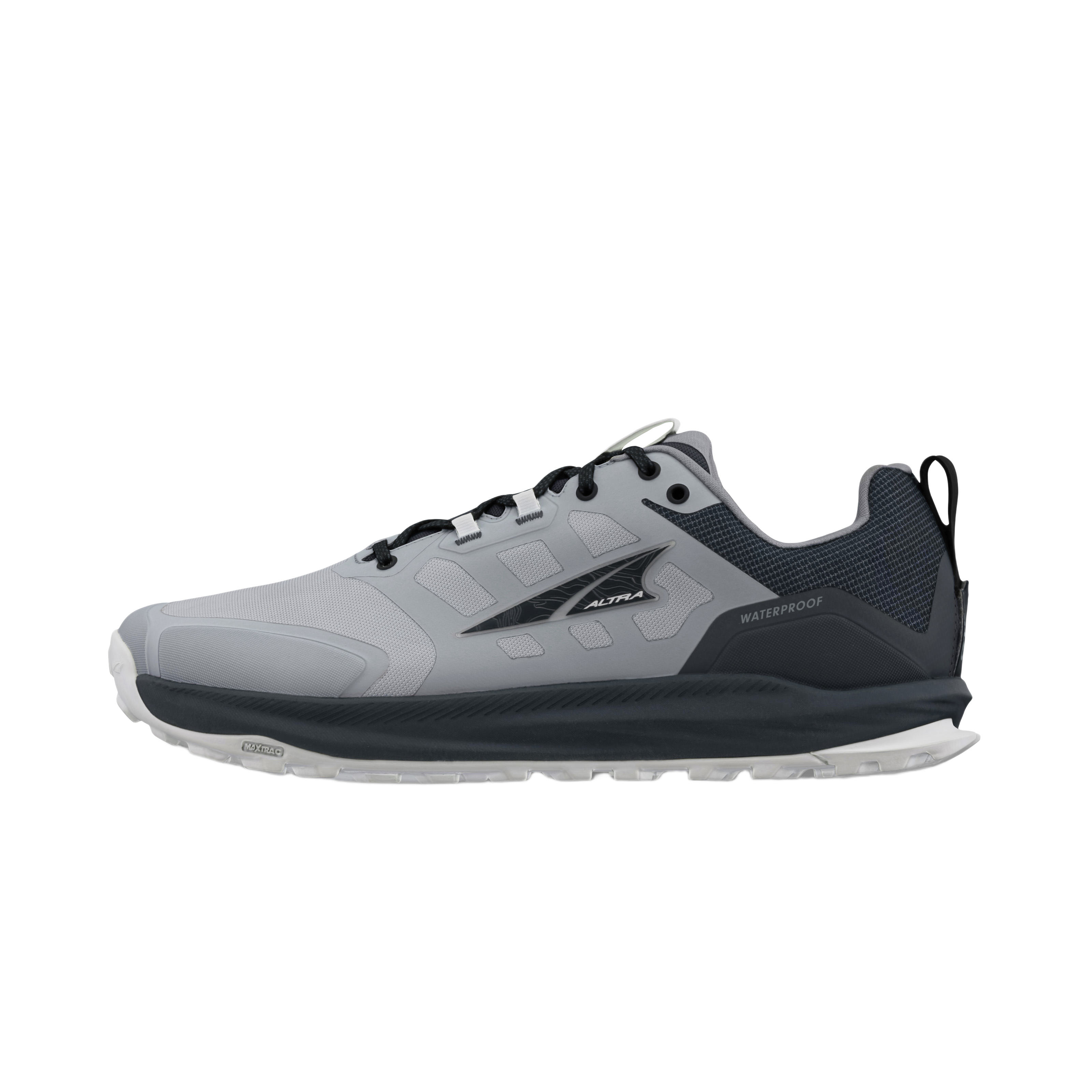 Altra Men's Lone Peak 9 Waterproof Low Gray