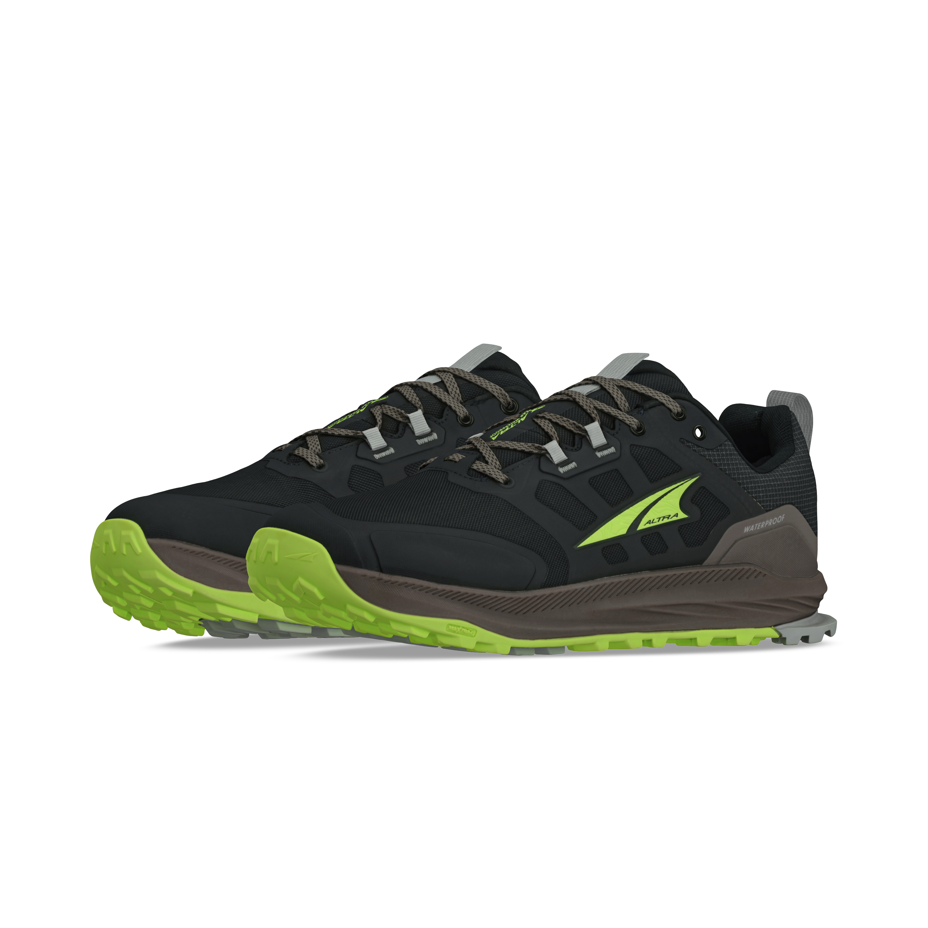 Altra Men's Lone Peak 9 Waterproof Low Lime/Black