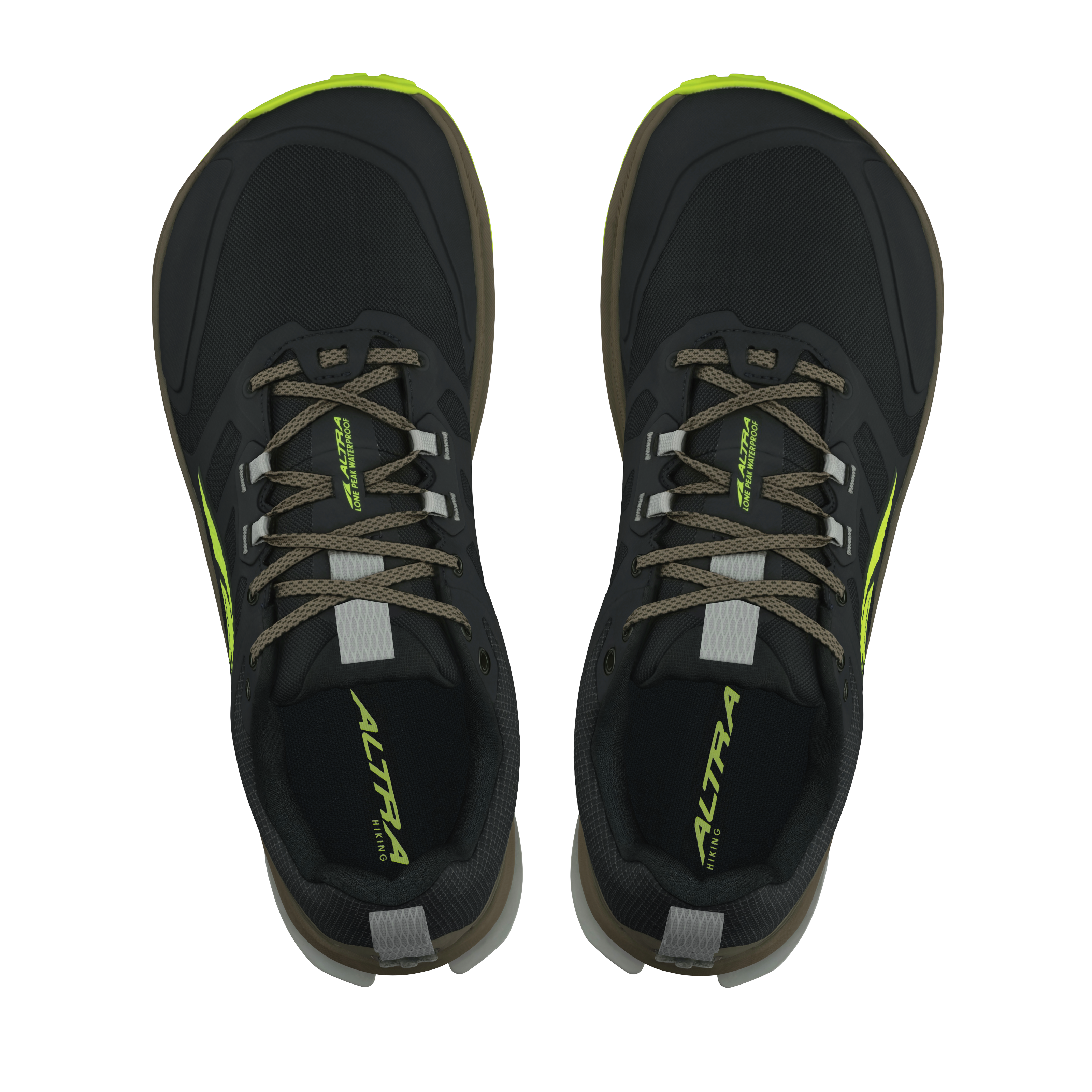 Altra Men's Lone Peak 9 Waterproof Low Lime/Black