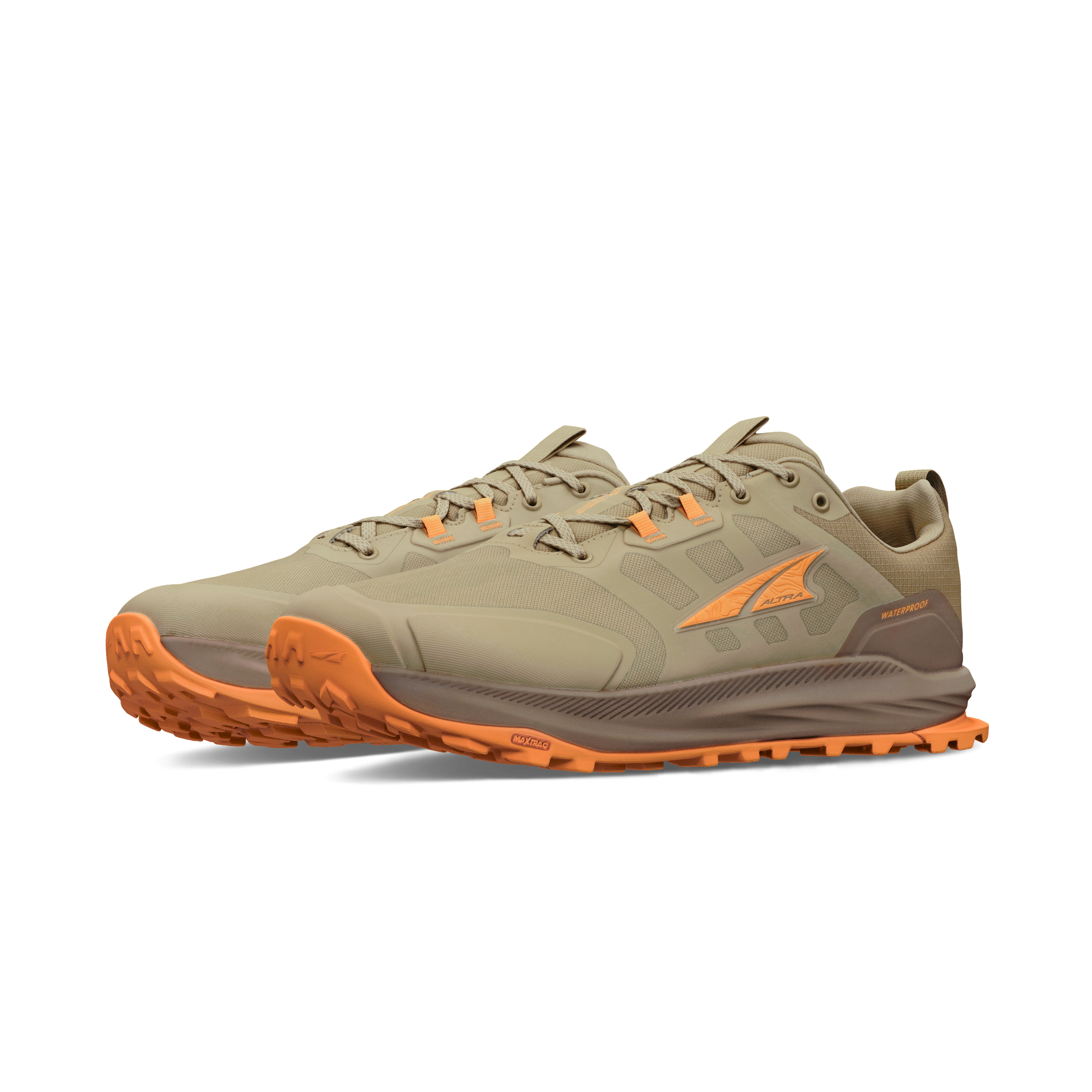 Altra Men's Lone Peak 9 Waterproof Low Brown