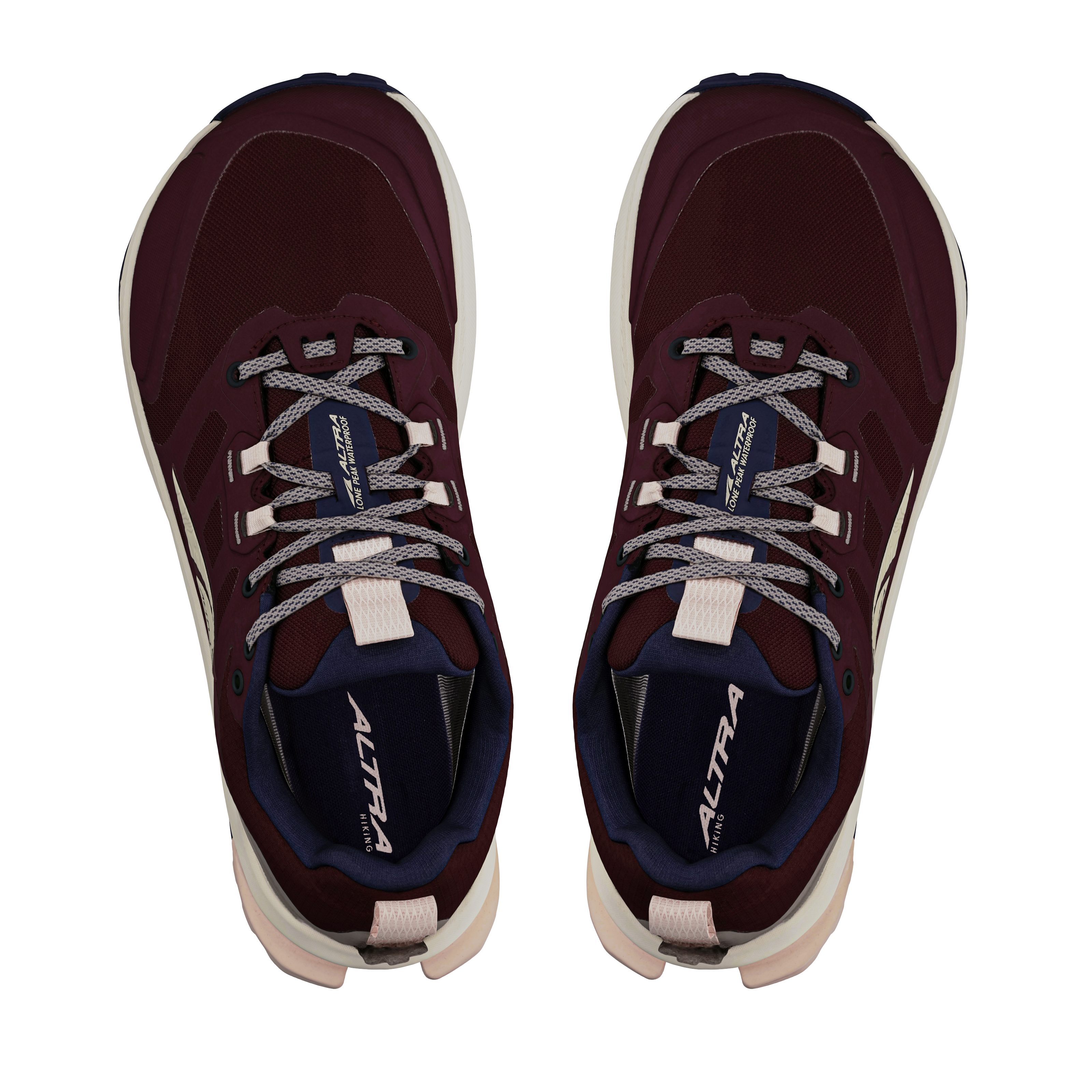 Altra Women's Lone Peak 9 Waterproof Low Maroon