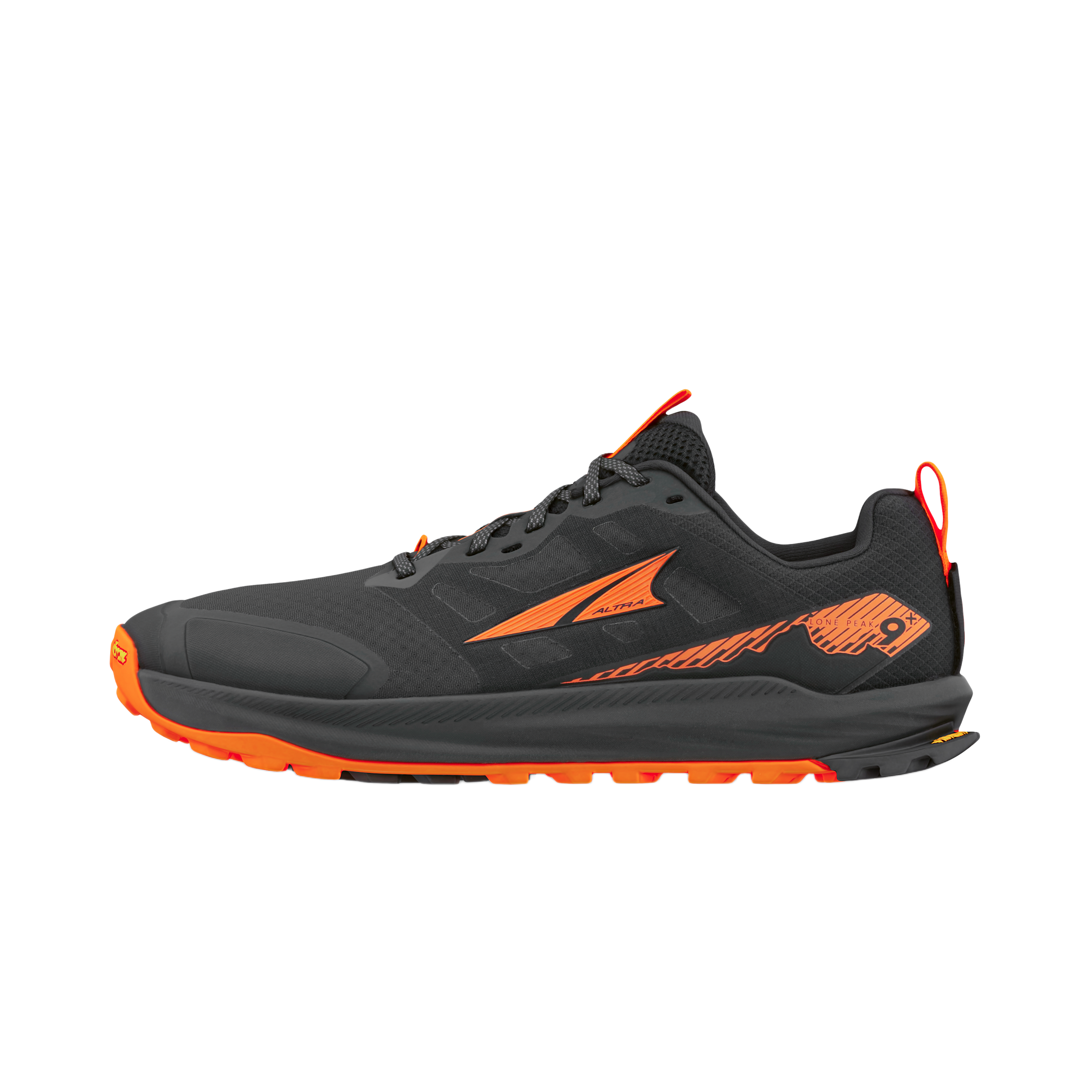Altra Men's Lone Peak 9+ Black/Orange
