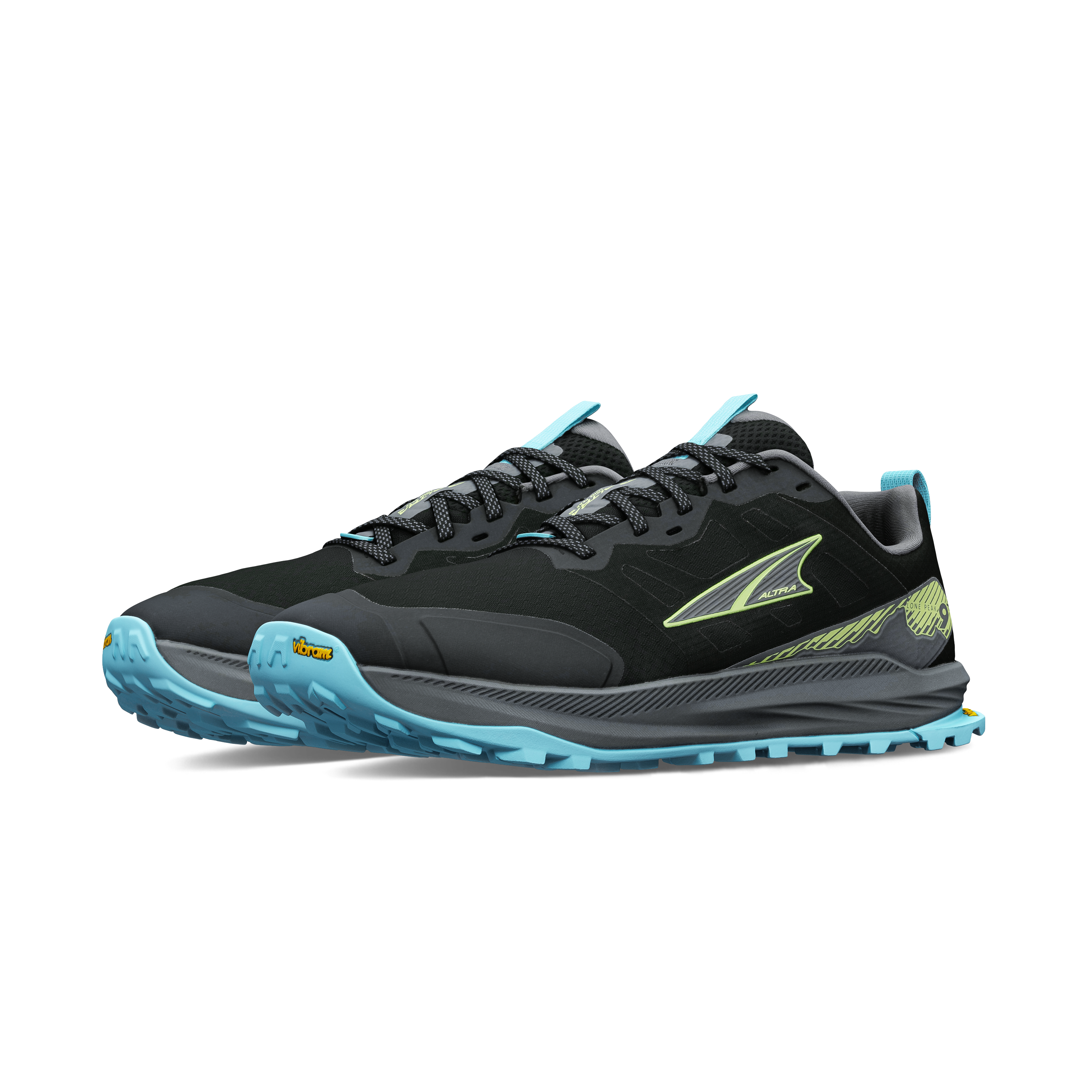 Altra Men's Lone Peak 9+ Black/Lime