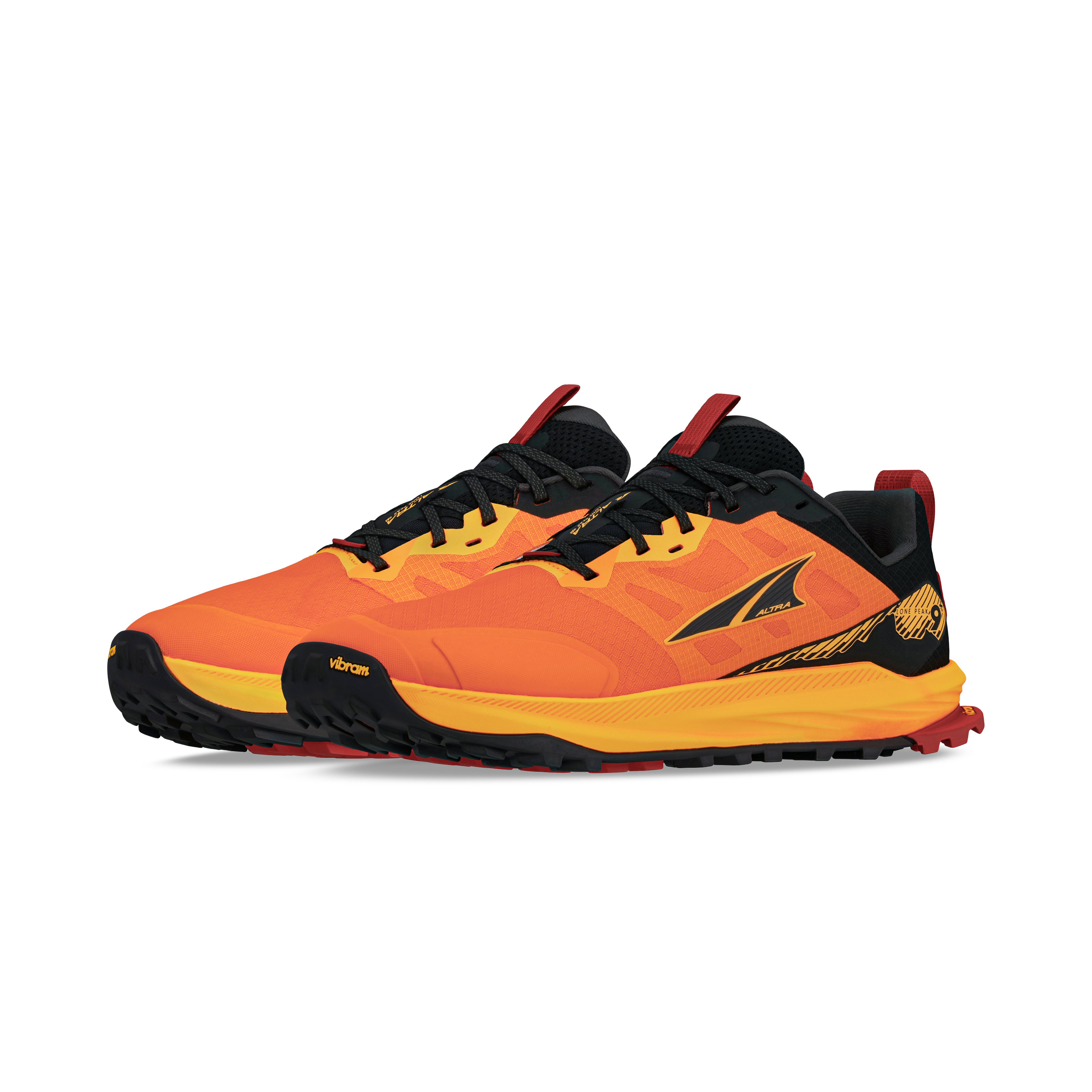 Altra Men's Lone Peak 9+ Orange/Black