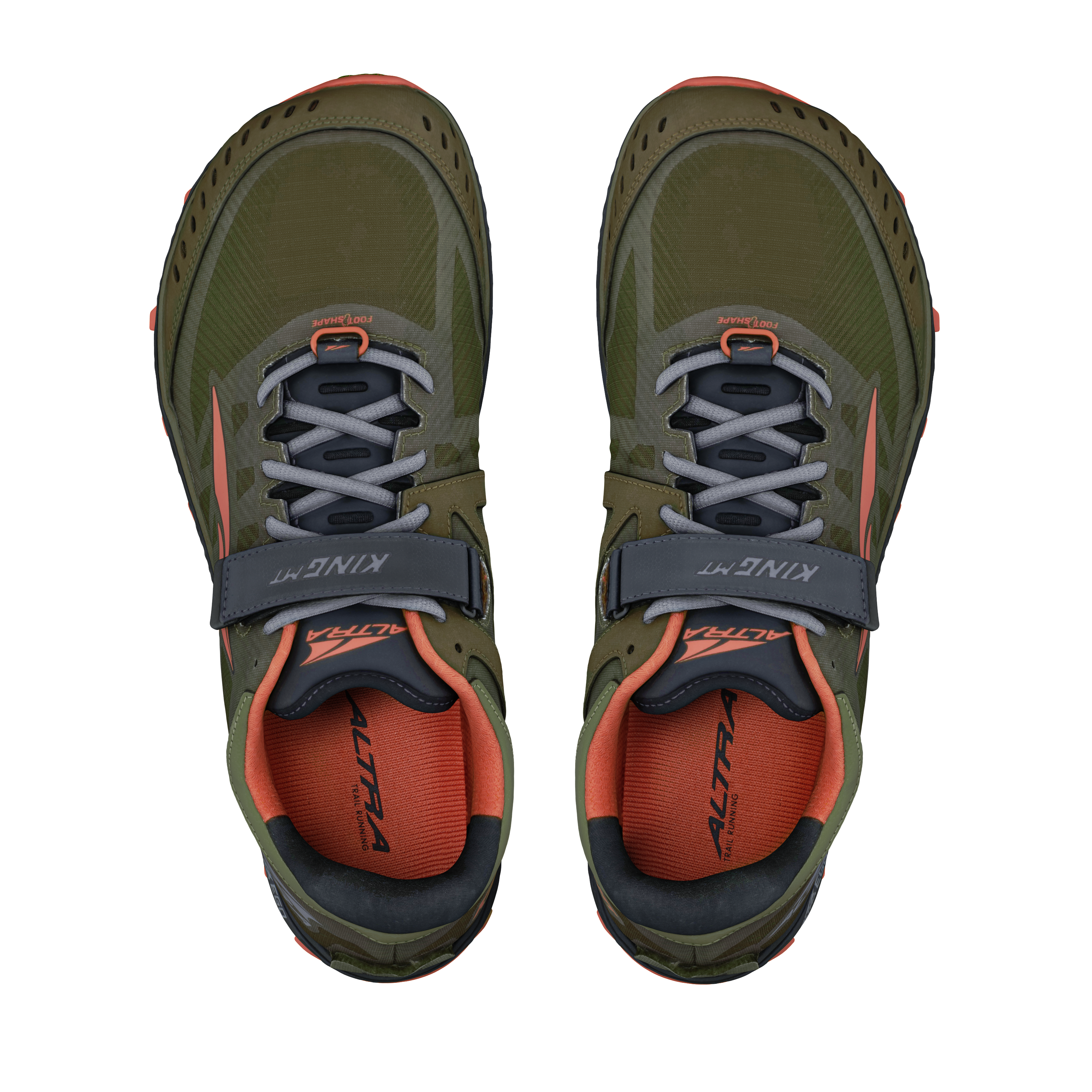 Altra Men's King MT 2 Dusty Olive/Orange