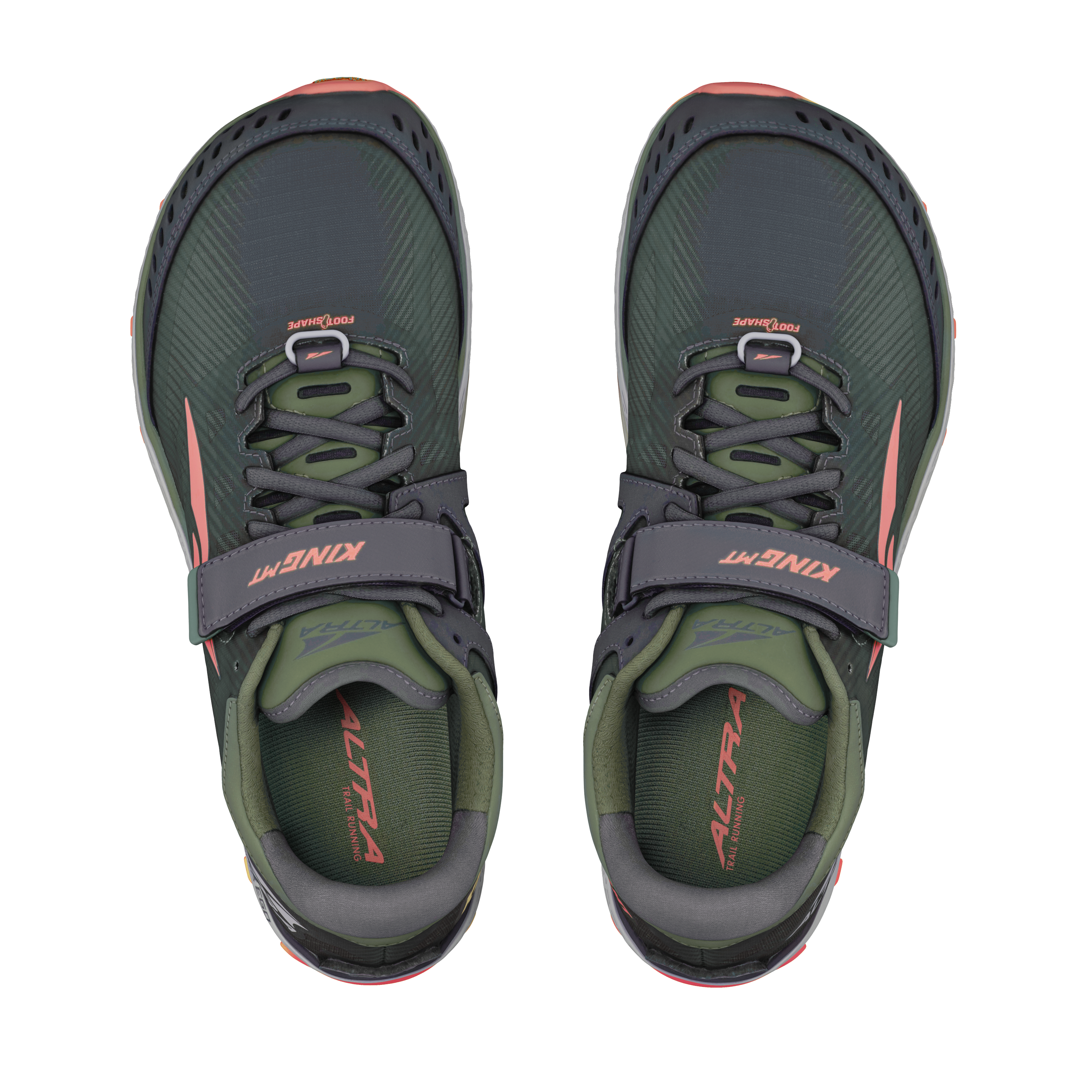 Altra Women's King MT 2 Dusty Olive/Peach
