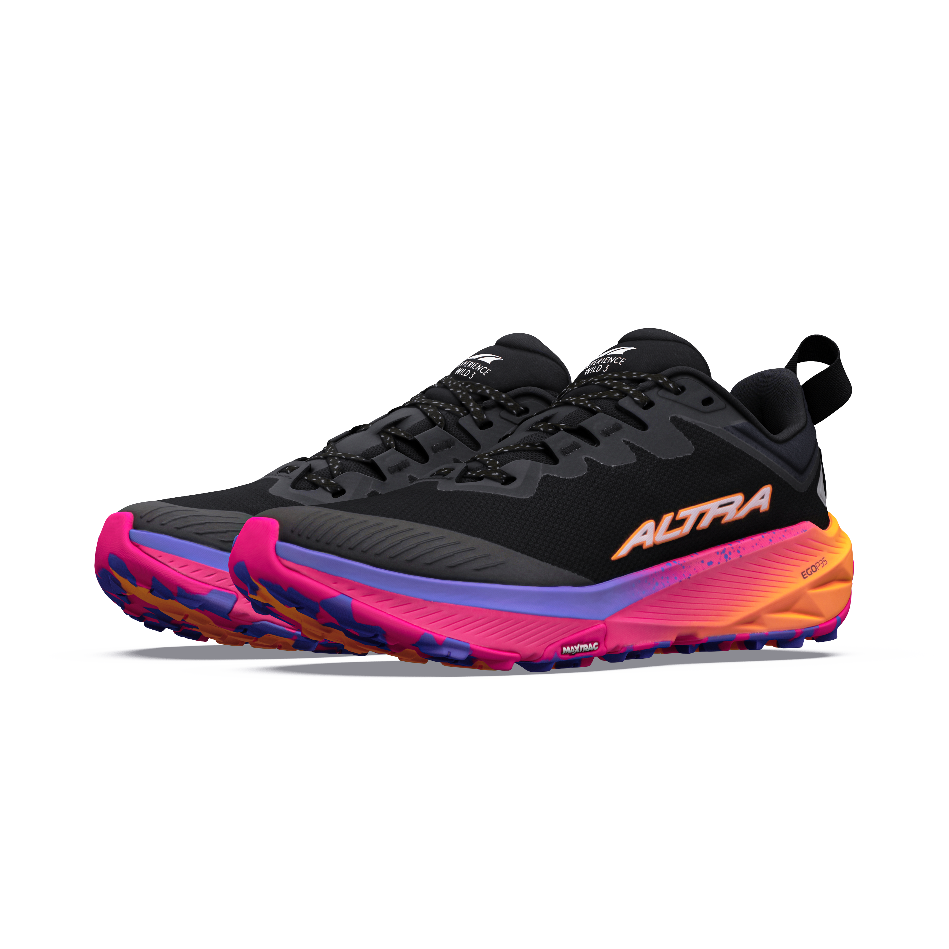 Altra Women's Experience Wild 3 Black/White/Pink Glow