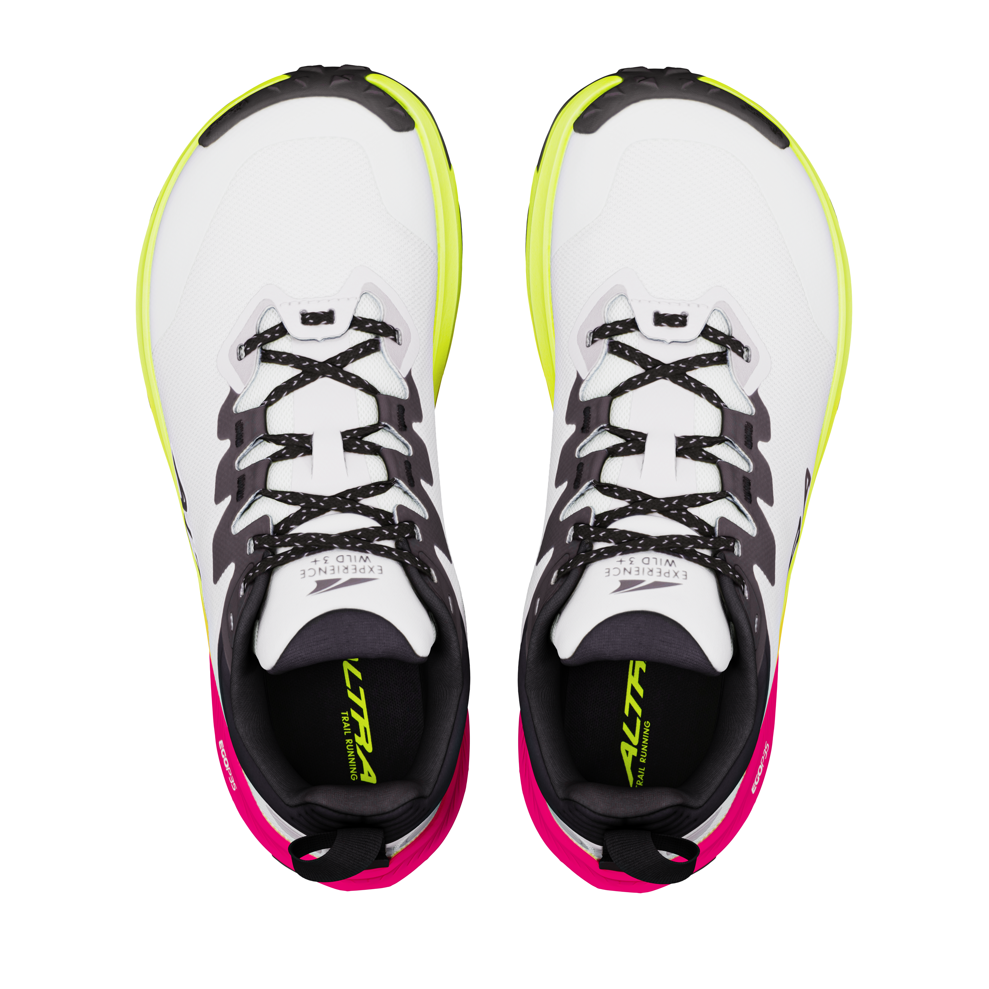 Altra Women's Experience Wild 3+ Ice/Black/Safety Yellow