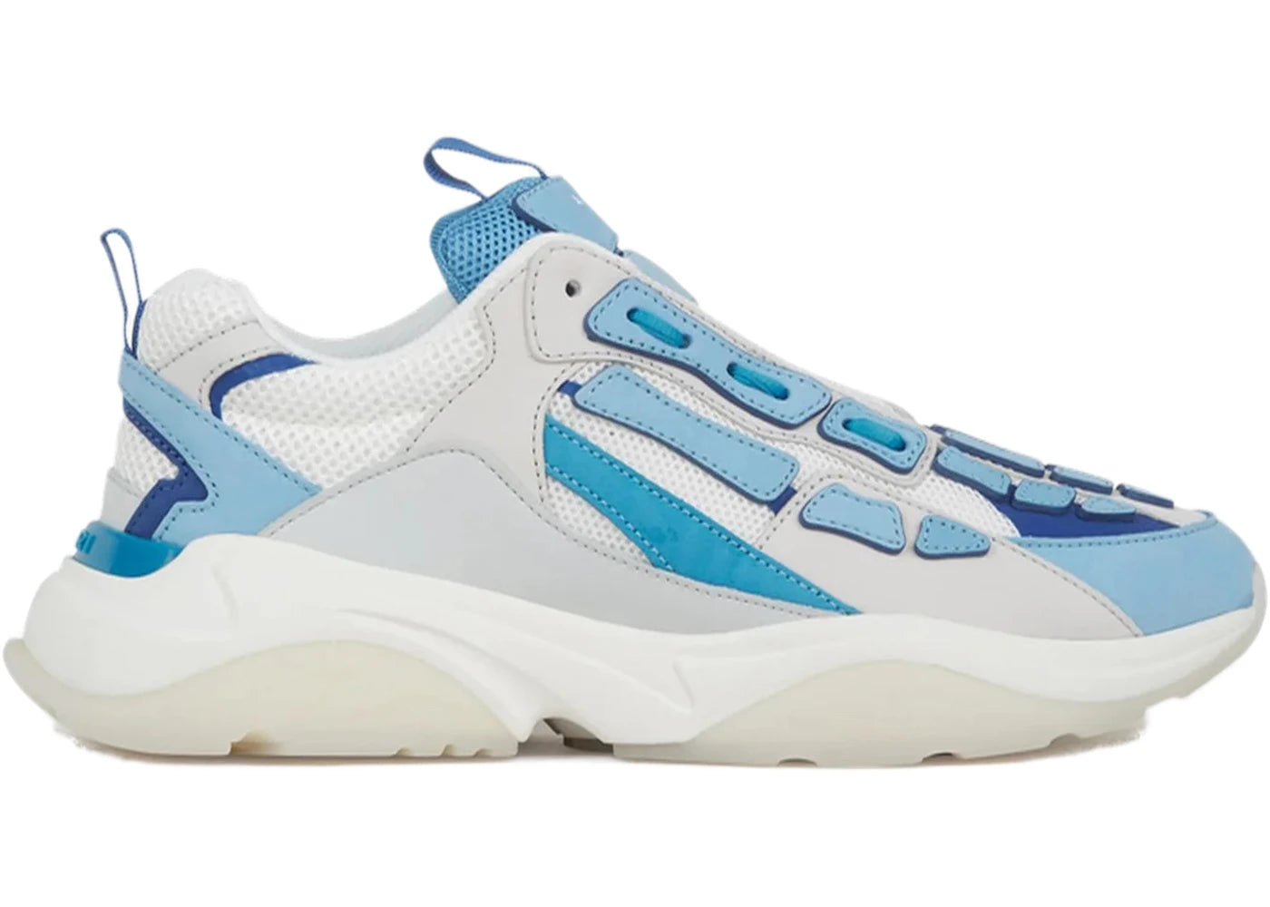 Amiri Bone Runer Neon Blue White
