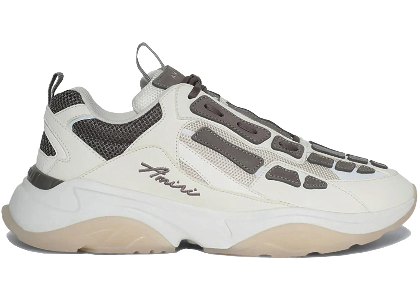 Amiri Bone Runner Alabaster